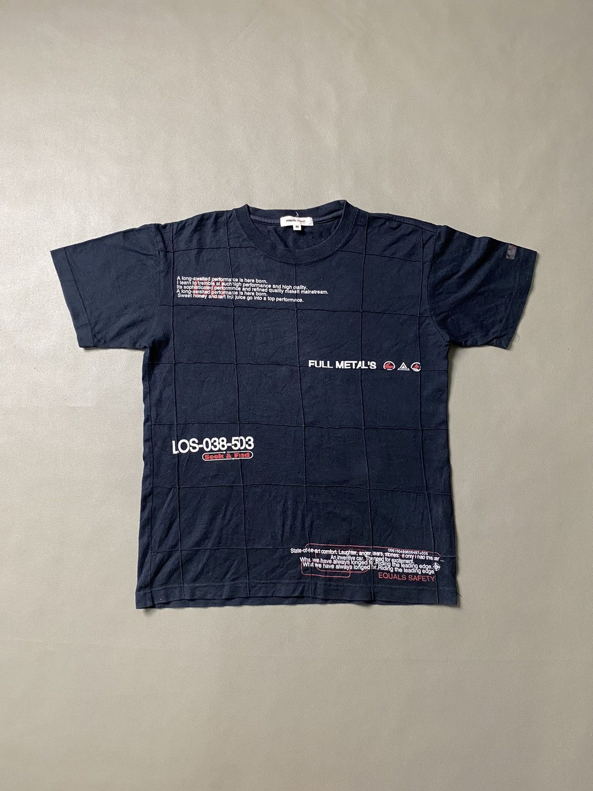If Six Was Nine × Japanese Brand × Le Grande Bleu (L.G.B.) Primal Point Archive Poem Tshirt Size US M / EU 48-50 / 2 - 1 Thumbnail