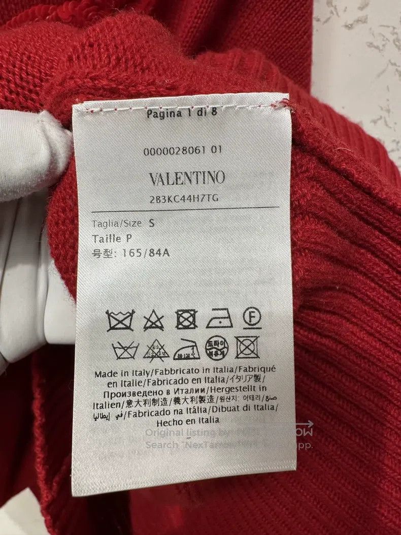 Valentino Valentino Knitted sweater with red sequin bow Size S / US 4 / IT 40 - 4 Thumbnail