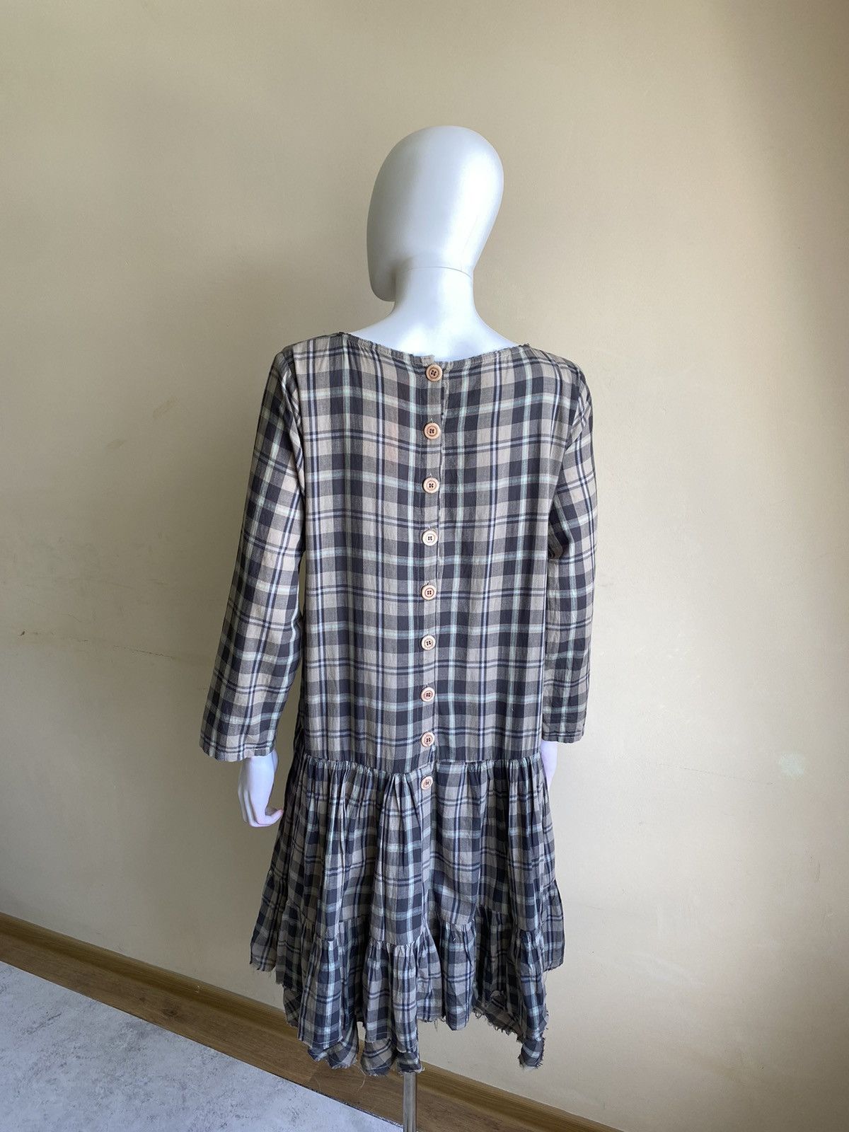 Other Ewa i Walla Womens Multicolor Plaid Knee Length Dress Size M Size M / US 6-8 / IT 42-44 - 8 Thumbnail