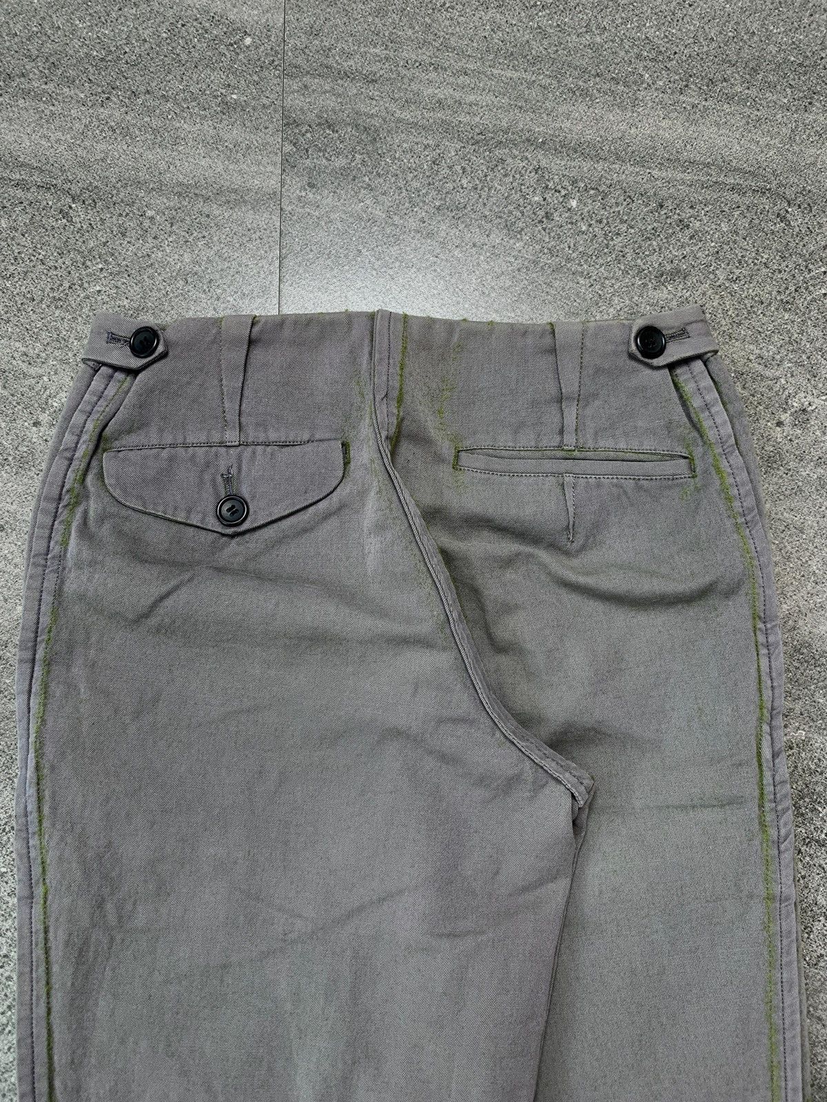 Comme des Garcons Homme Plus FREE TAX! 90s Algae Effect Trousers - 29” Size US 29 - 10 Thumbnail