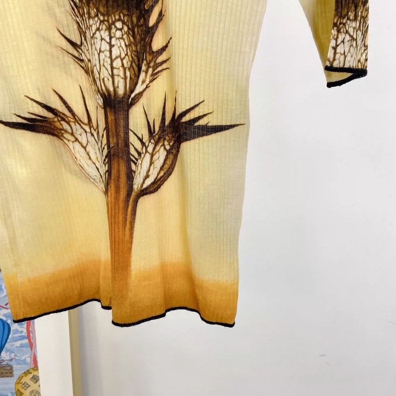Loewe loewe Yellow printed short-sleeved shirt 2506-Nextarrow Size US M / EU 48-50 / 2 - 4 Thumbnail