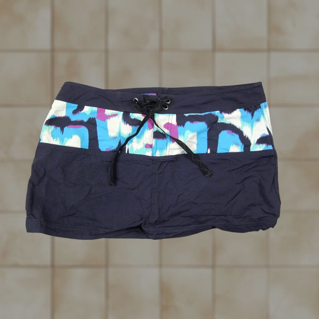 Patagonia Patagonia Skirt Womens Size 10 Blue Nylon Athletic Short Skirt Pocket 90s Outdoor Hiking Casual Activewear Regular Size 32" / US 10 / IT 46 - 1 Thumbnail