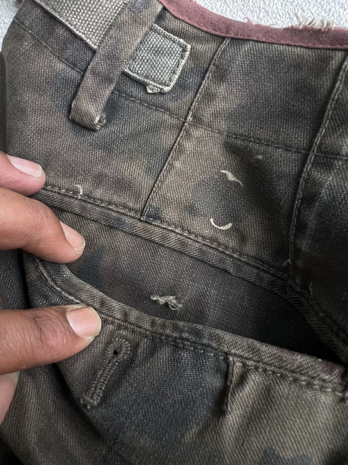 Kapital 2000s Japanese Hysteric Y's Ifsix Distressed Bootcut y2k Lgb Size US 29 - 10 Thumbnail