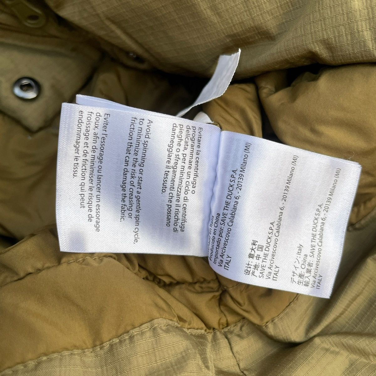 Save The Duck Save The Duck F/W21 Light Down Jacket Oversized Size US S / EU 44-46 / 1 - 12 Thumbnail