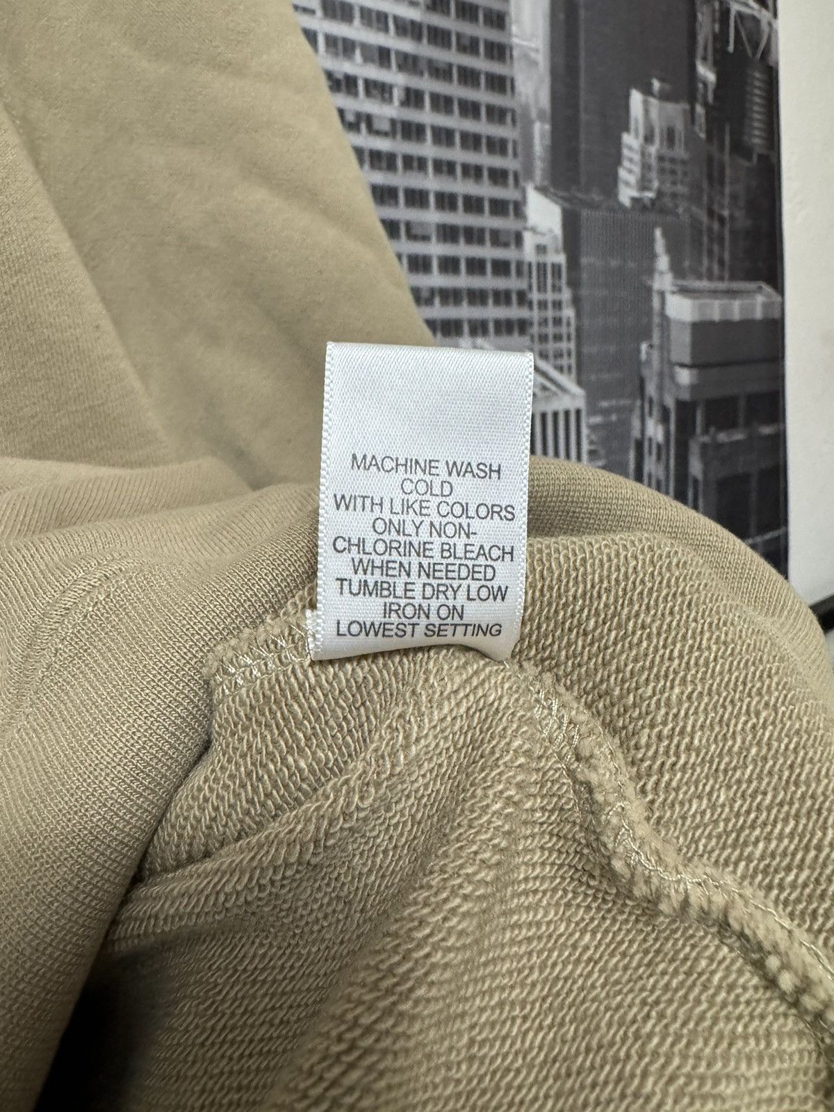 FOG 🔥FOG Fear of God OG Essentials Sleeveless Hoodie Tan SZ LRG Size US L / EU 52-54 / 3 - 6 Thumbnail