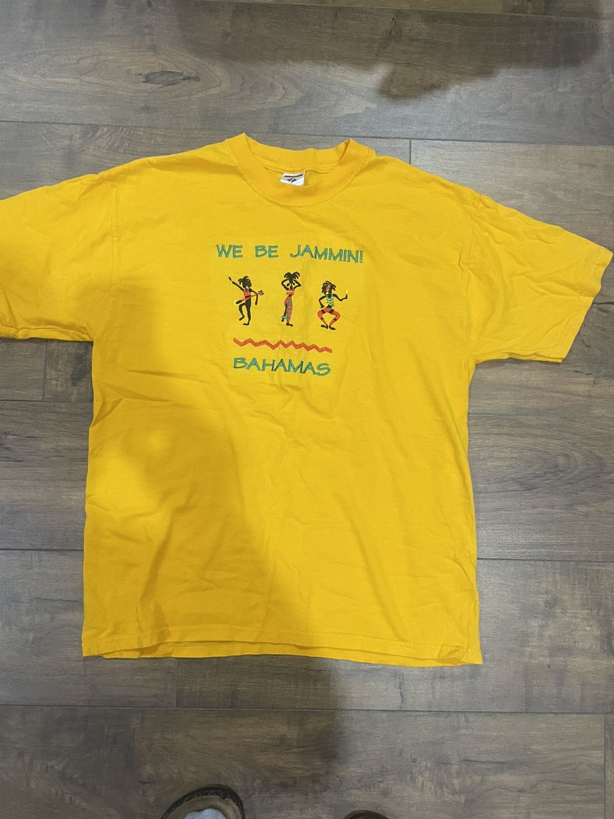 Jerzees 90s Jerzees Single Stitch Jamacian Tee Size US M / EU 48-50 / 2 - 1 Thumbnail