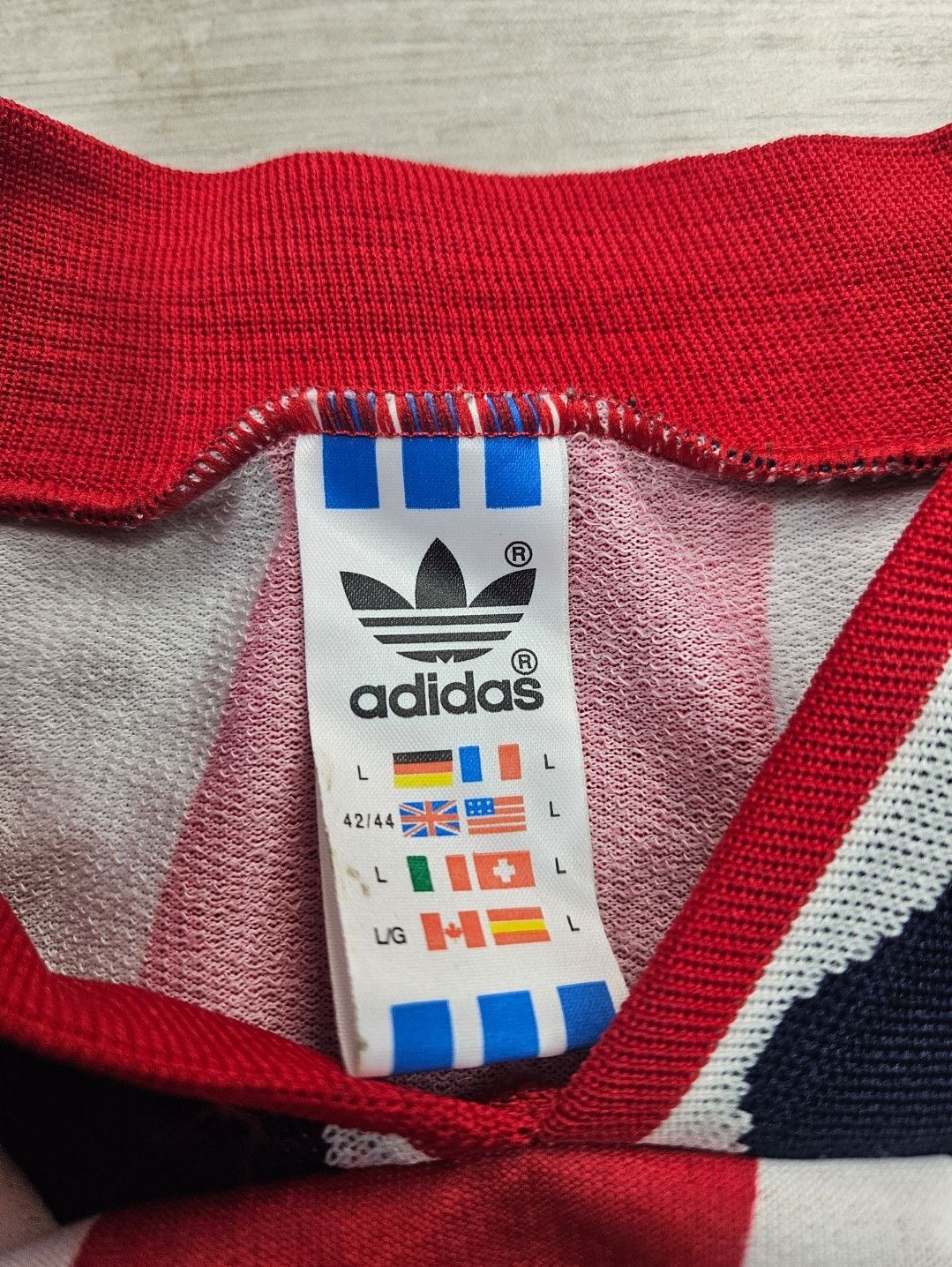Adidas USA 1994 home Kit adidas Soccer Football Size US L / EU 52-54 / 3 - 6 Thumbnail
