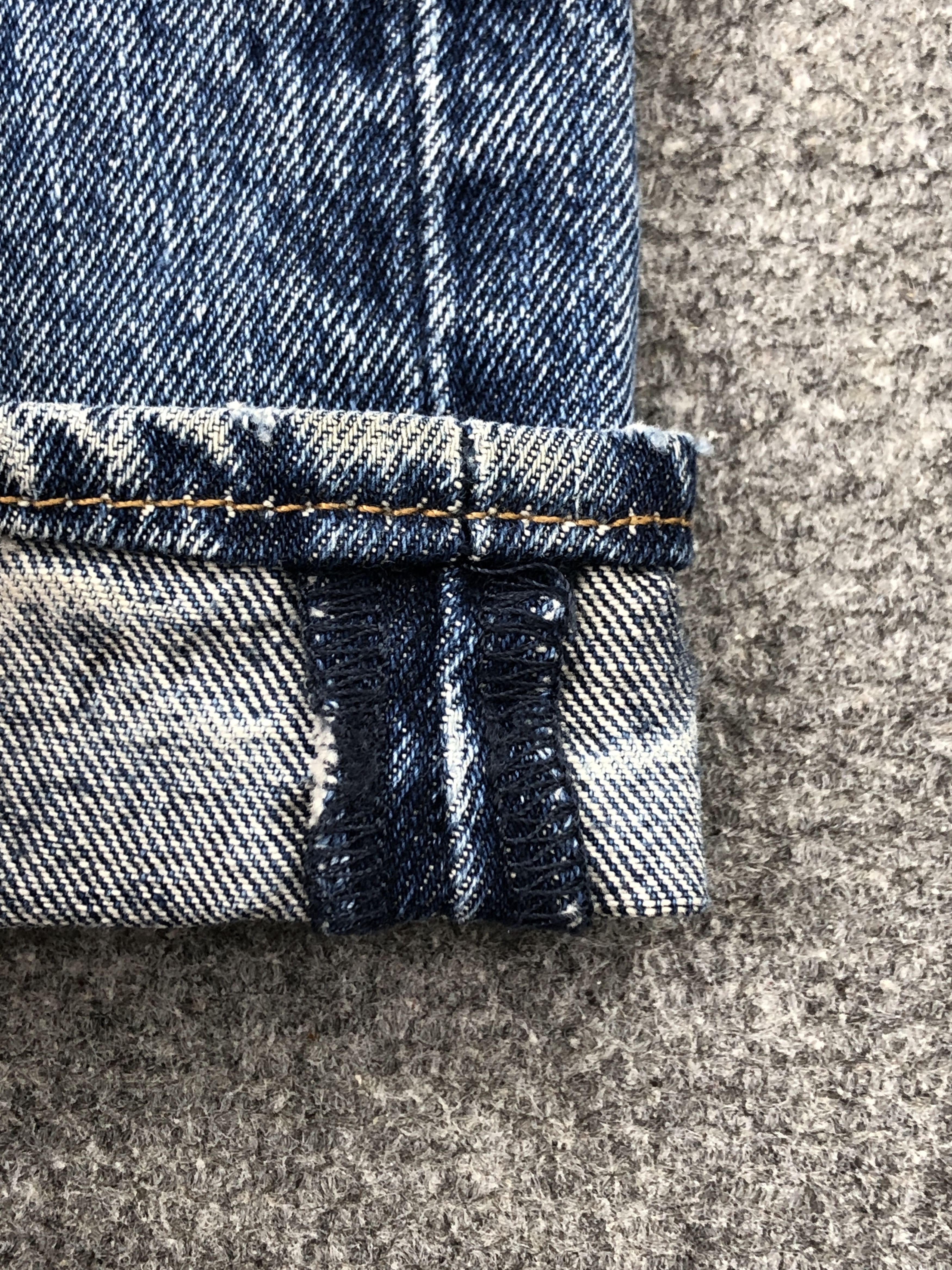Levi's × Vintage Distressed Vintage Levi's 501 Blue Jeans Size US 32 / EU 48 - 10 Thumbnail