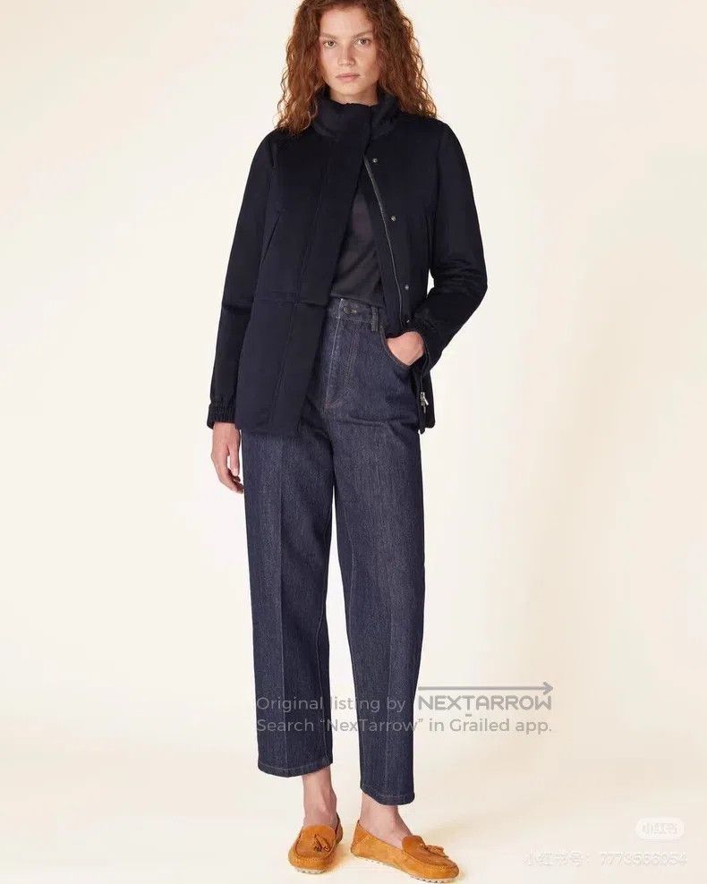 Loro Piana Loro Piana Blue Classic Fur Ski Jacket, Fur Collar is Cash Size L / US 10 / IT 46 - 9 Thumbnail