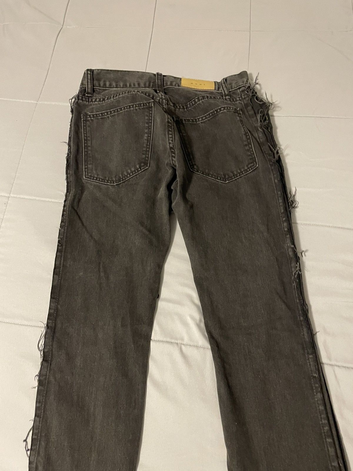 MNML Black MNML Ripped pants Size US 28 / EU 44 - 2 Thumbnail