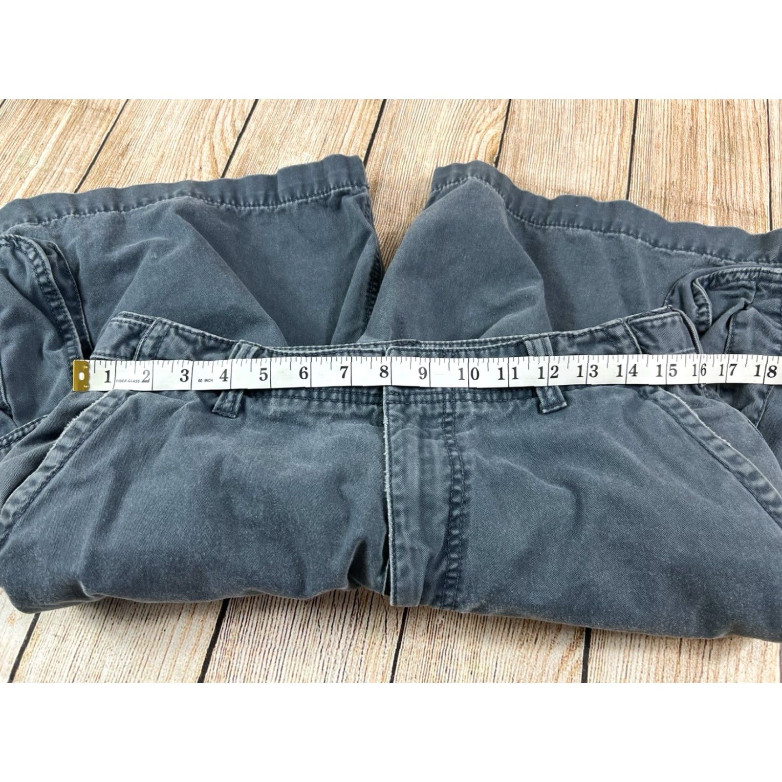 American Eagle Outfitters VINTAGE Mens American Eagle Cargo Shorts Blue 32 Size US 32 / EU 48 - 6 Thumbnail