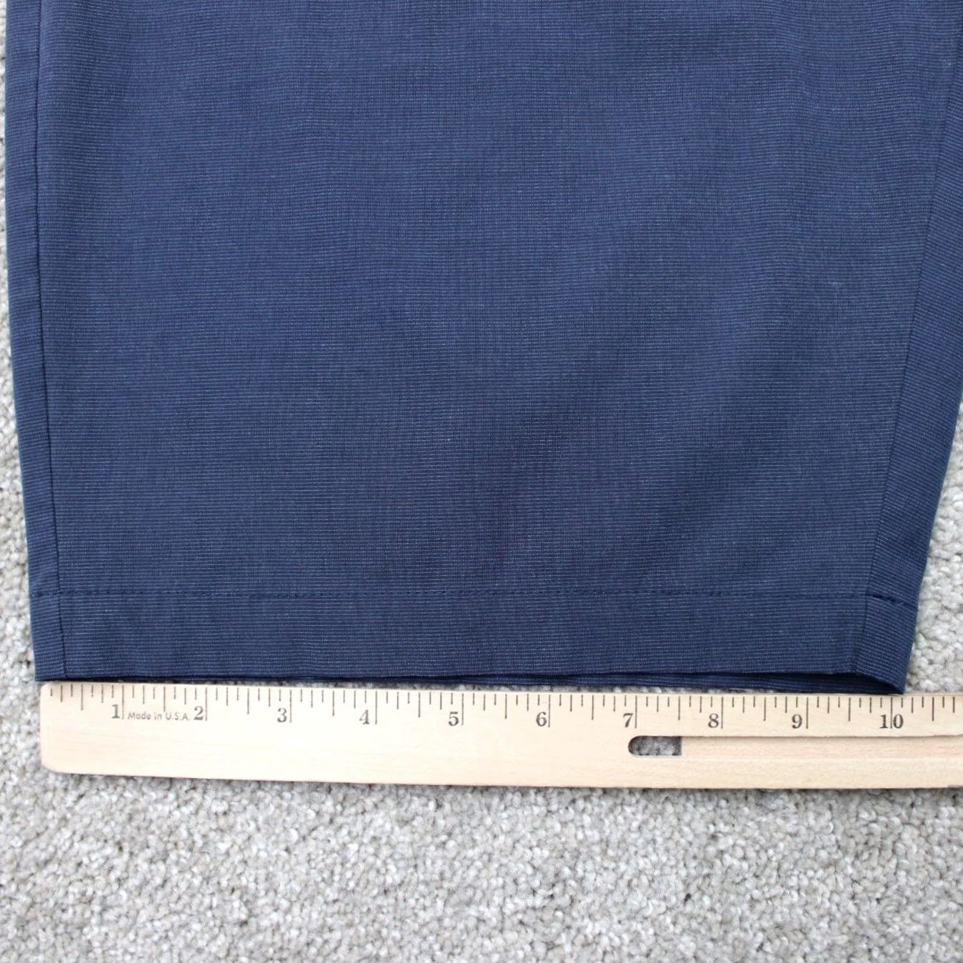 TravisMathew Travis Mathew Shorts Mens 34 Blue Golf 10" Lightweight Stretch Chino Athletic Casual Headline: Outdoor Sportswear? Size US 34 / EU 50 - 5 Thumbnail