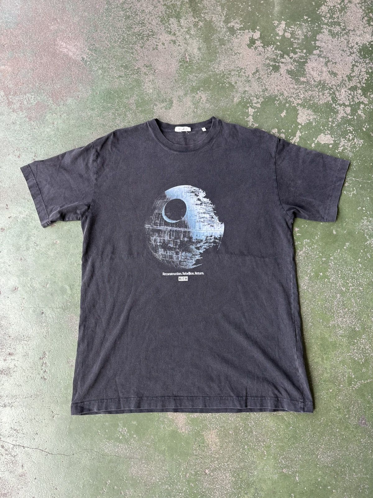 Kith × Star Wars KITH x Star Wars Death Star Faded Vintage