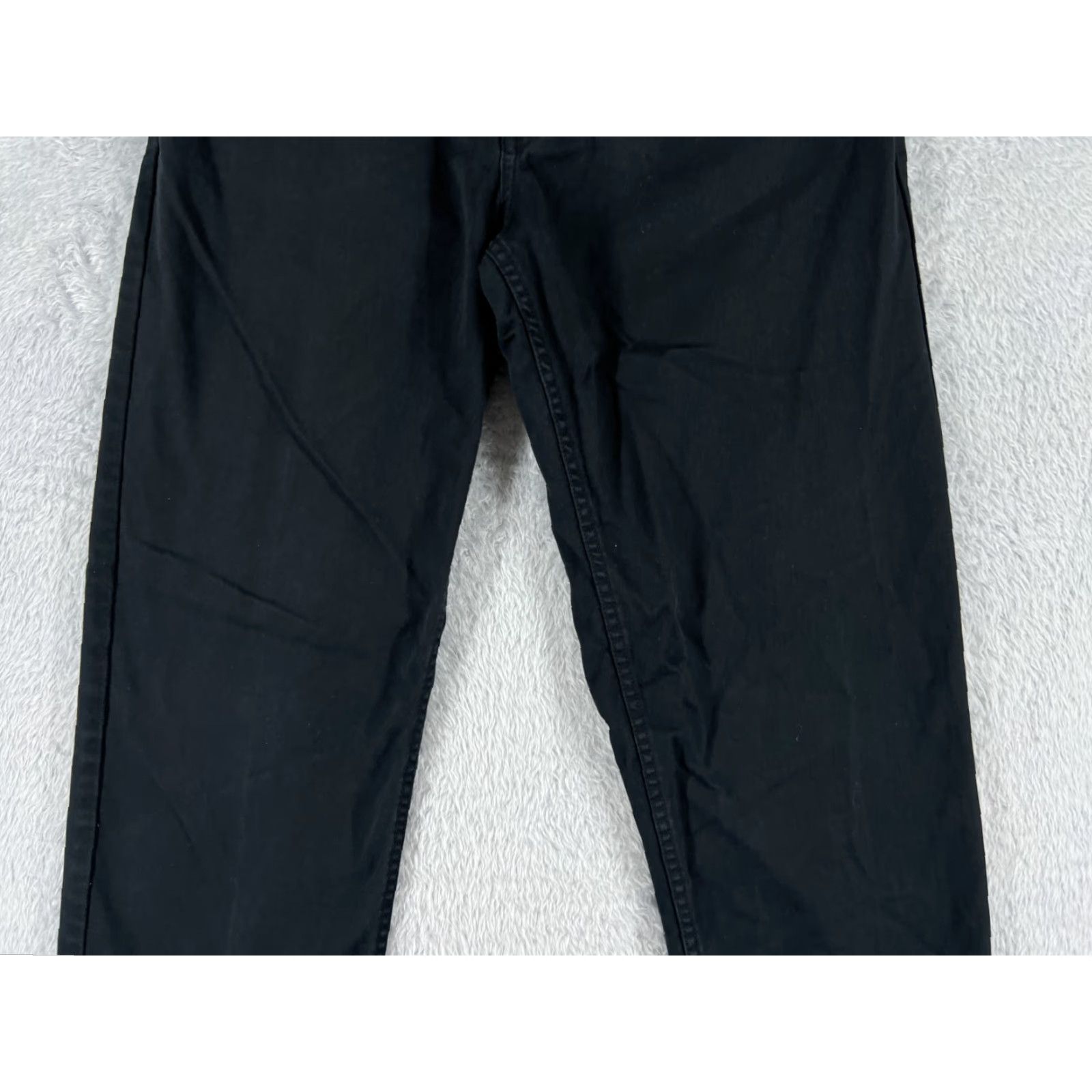 Calvin Klein Calvin Klein Jeans Women Black Denim 32 High Rise Straight Bootcut 5-Pocket Stretch Cotton Denim Pants Regular Size 32 Womens Size 24" / US 00 / IT 34 - 3 Thumbnail
