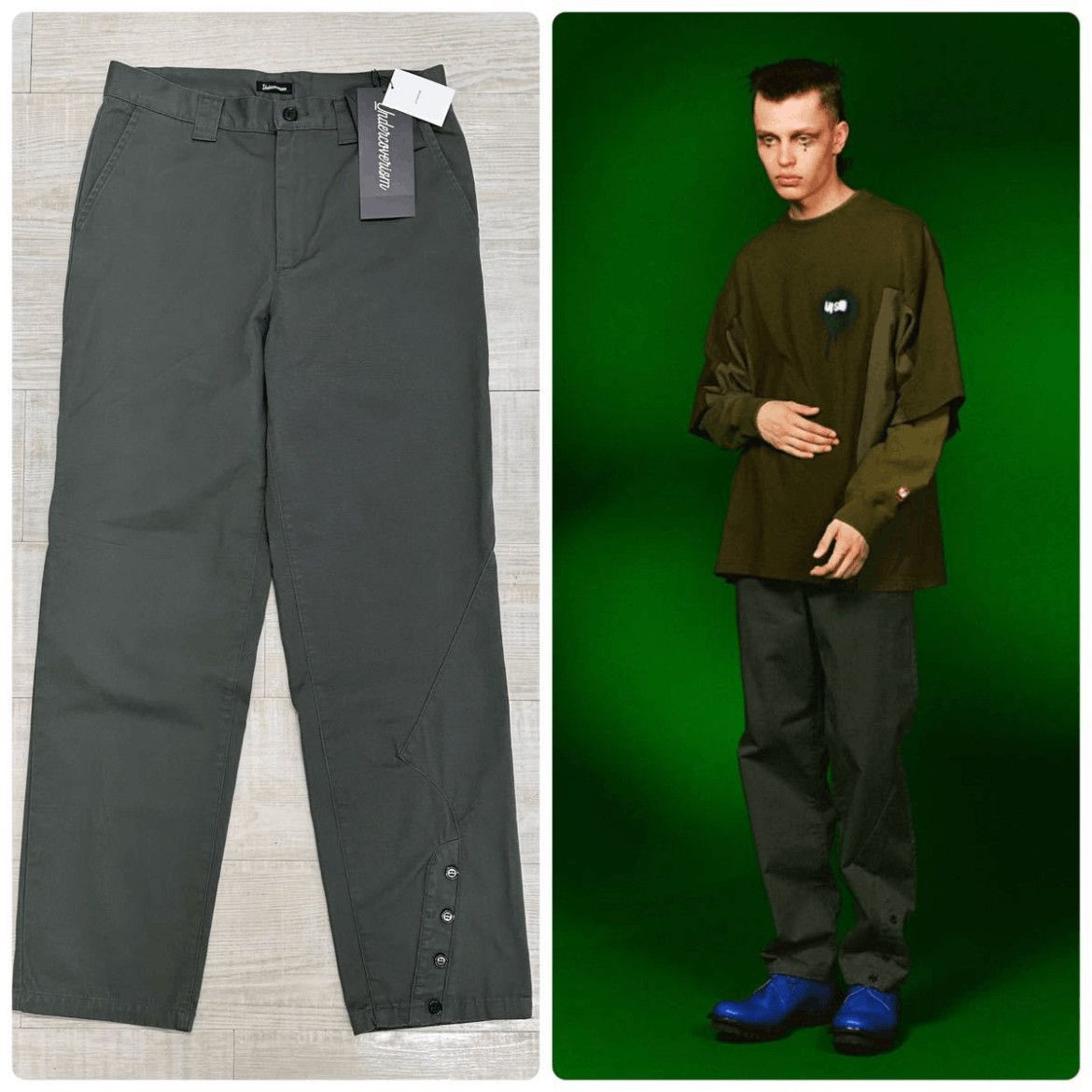 Undercover Sz 3 Undercover 22AW Side Button Cargo Pants Size US 30 / EU 46 - 7 Thumbnail