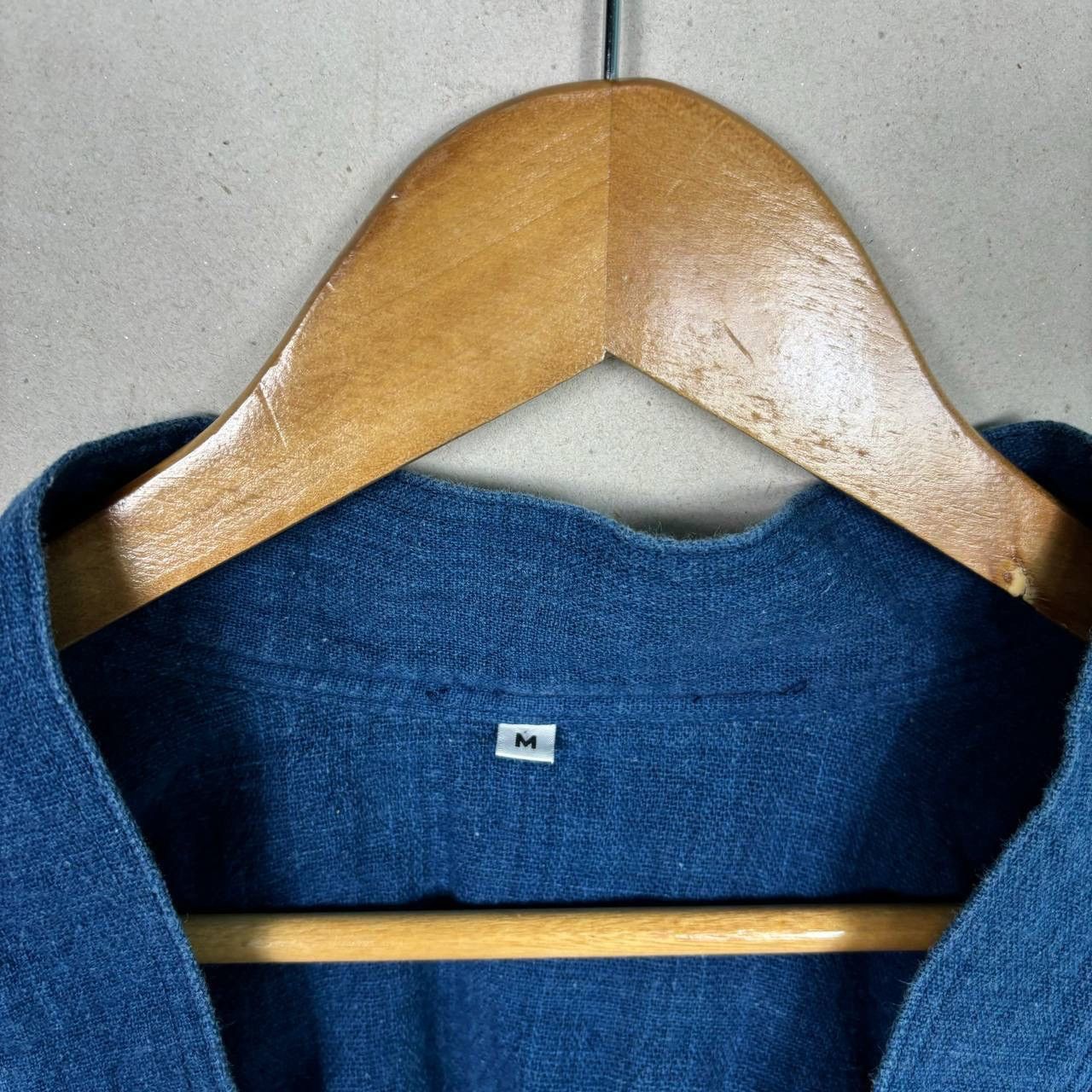 Indigo Vintage 80s Indigo Japanese Noragi Jacket Blue Kimono Hanten Size US M / EU 48-50 / 2 - 4 Thumbnail