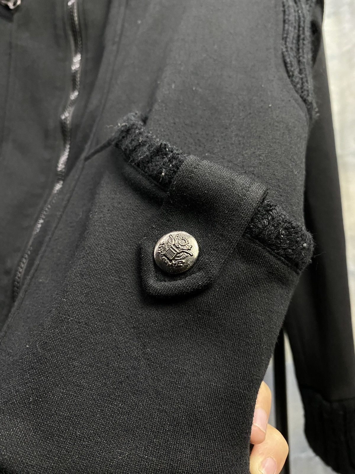 Hysteric Glamour × If Six Was Nine × Japanese Brand daily news gothic black faded hoodie ifsixwasnine style Size US M / EU 48-50 / 2 - 6 Thumbnail