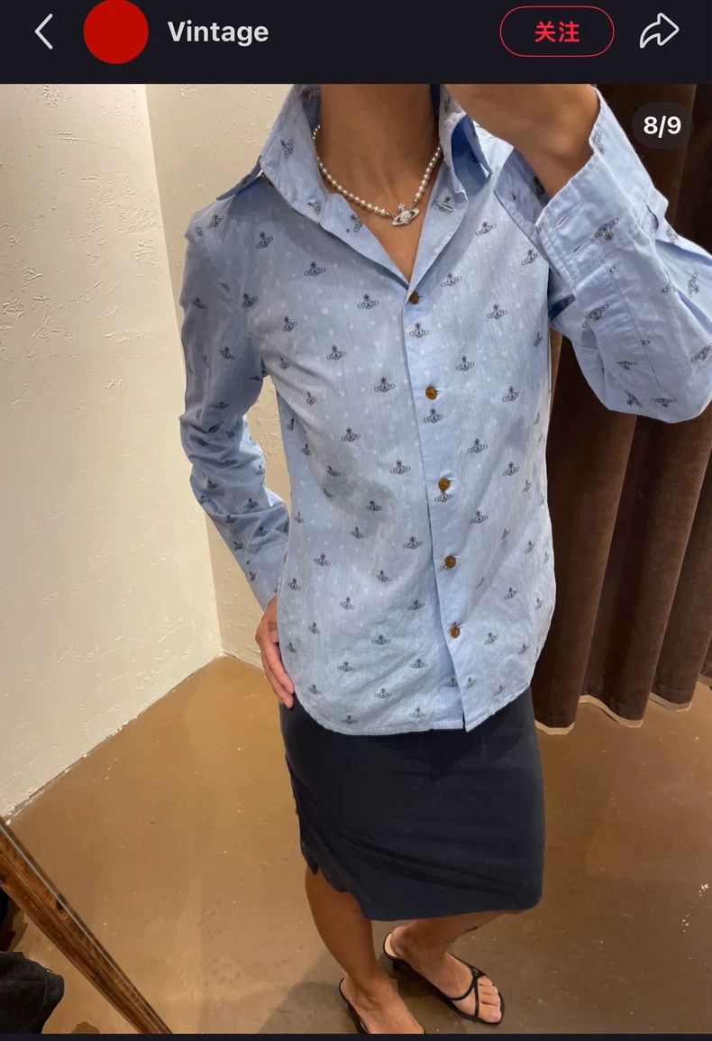 Vivienne Westwood Vivienne Westwood size2 Striped shirt Size S / US 4 / IT 40 - 8 Thumbnail