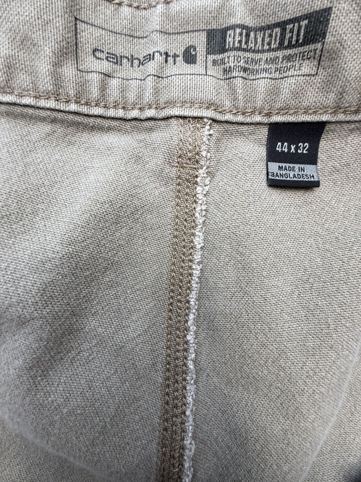 Carhartt Carhartt Pants Beige Relaxed Fit Rugged Flex Utility Jeans Size US 44 / EU 60 - 9 Thumbnail