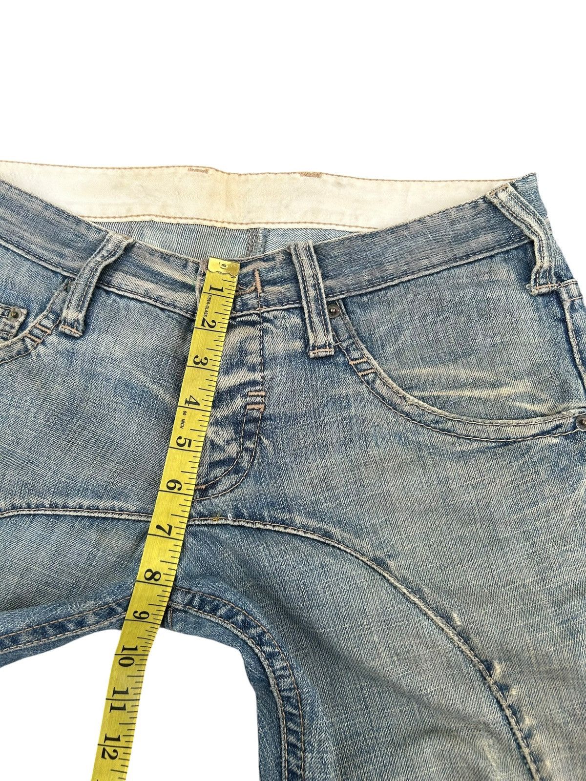 Neil Barrett Neil Barrett Punk Bondage Style Distressed Italy Denim Jeans Size US 32 / EU 48 - 23 Thumbnail