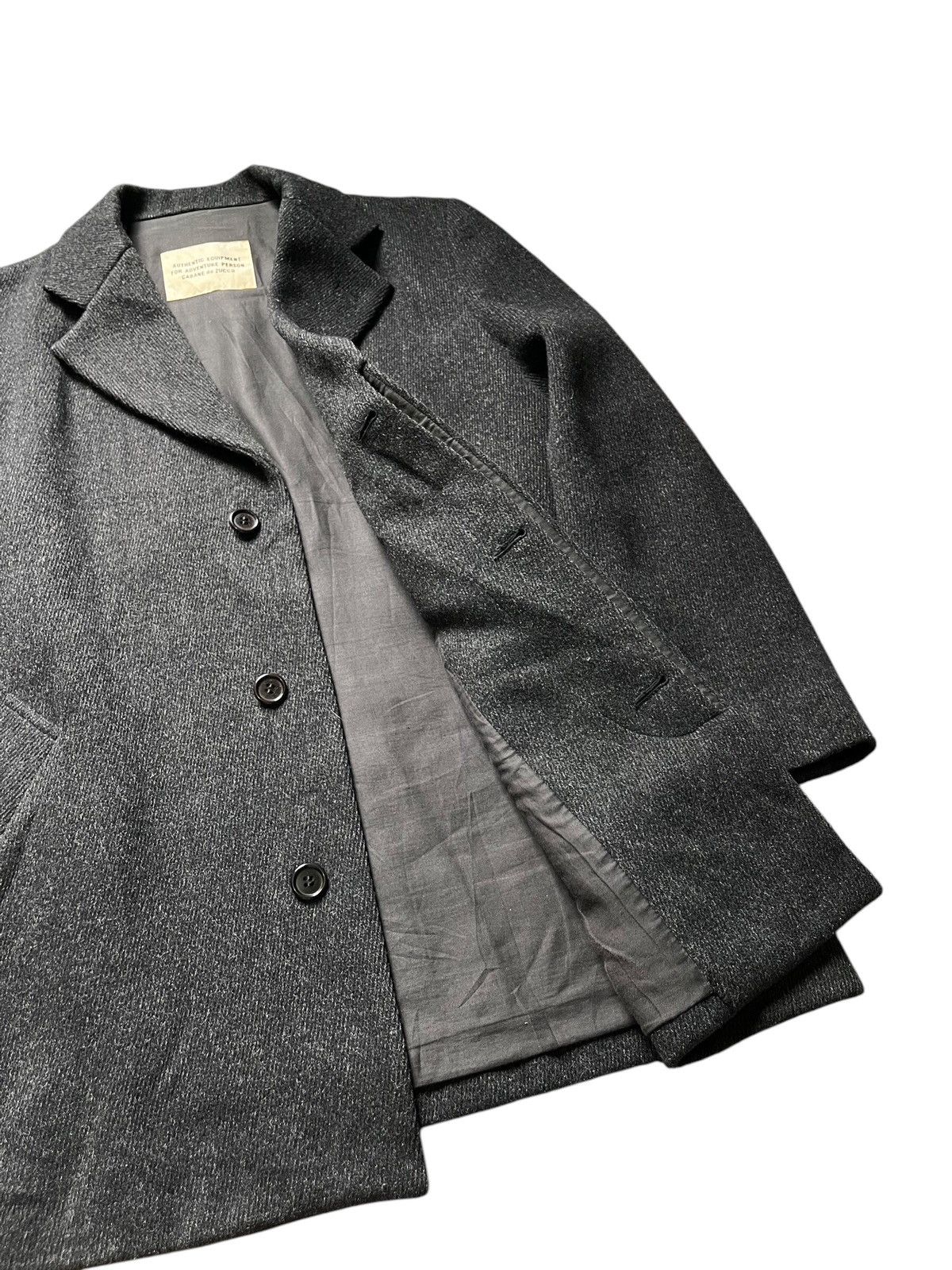 CABANE de ZUCCa Vintage Cabane de Zucca wool long jacket Size US M / EU 48-50 / 2 - 6 Thumbnail