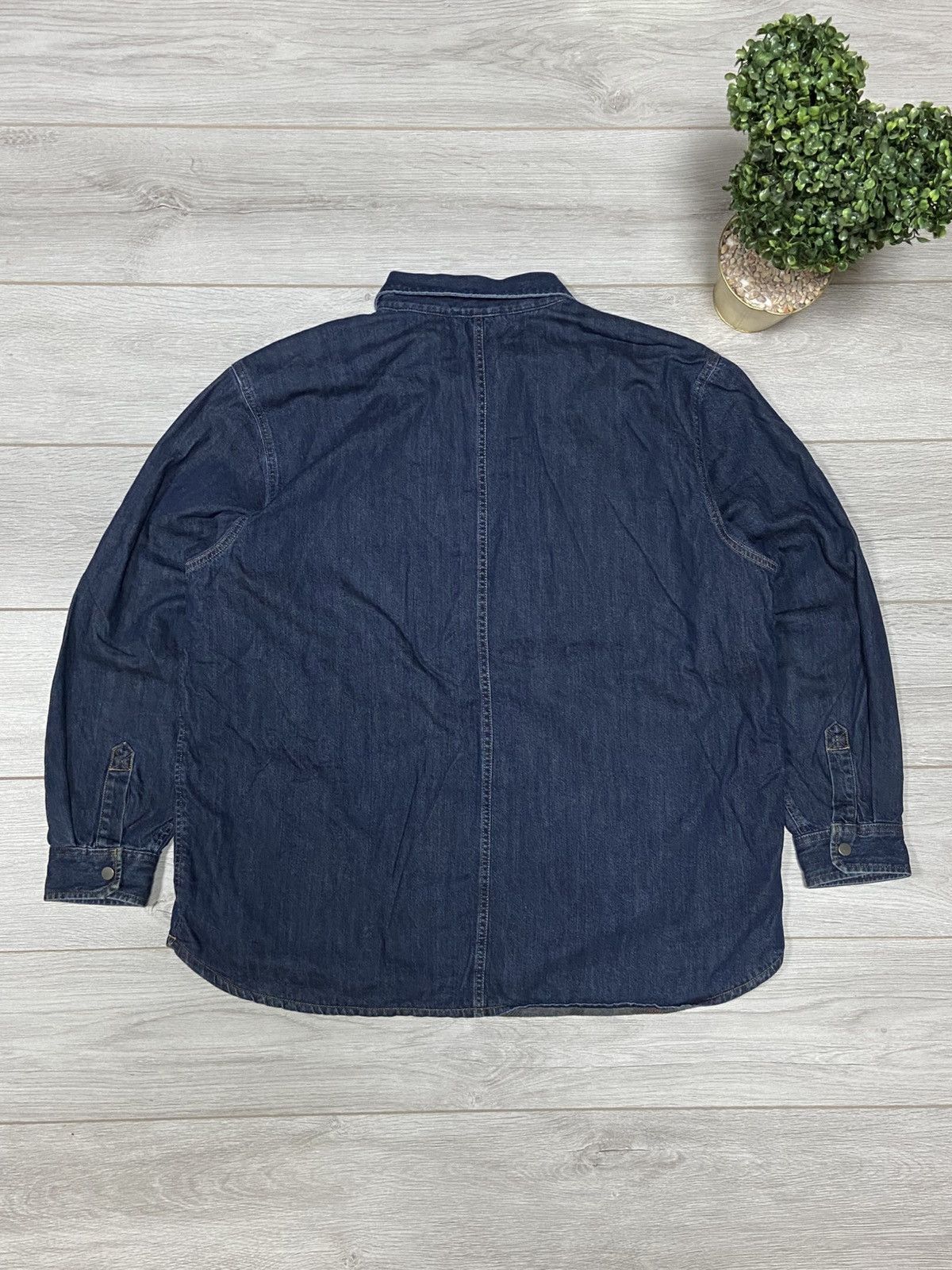 Carhartt Carhartt insulated lined denim jacket shirt buttons pockets Size US XXL / EU 58 / 5 - 10 Thumbnail