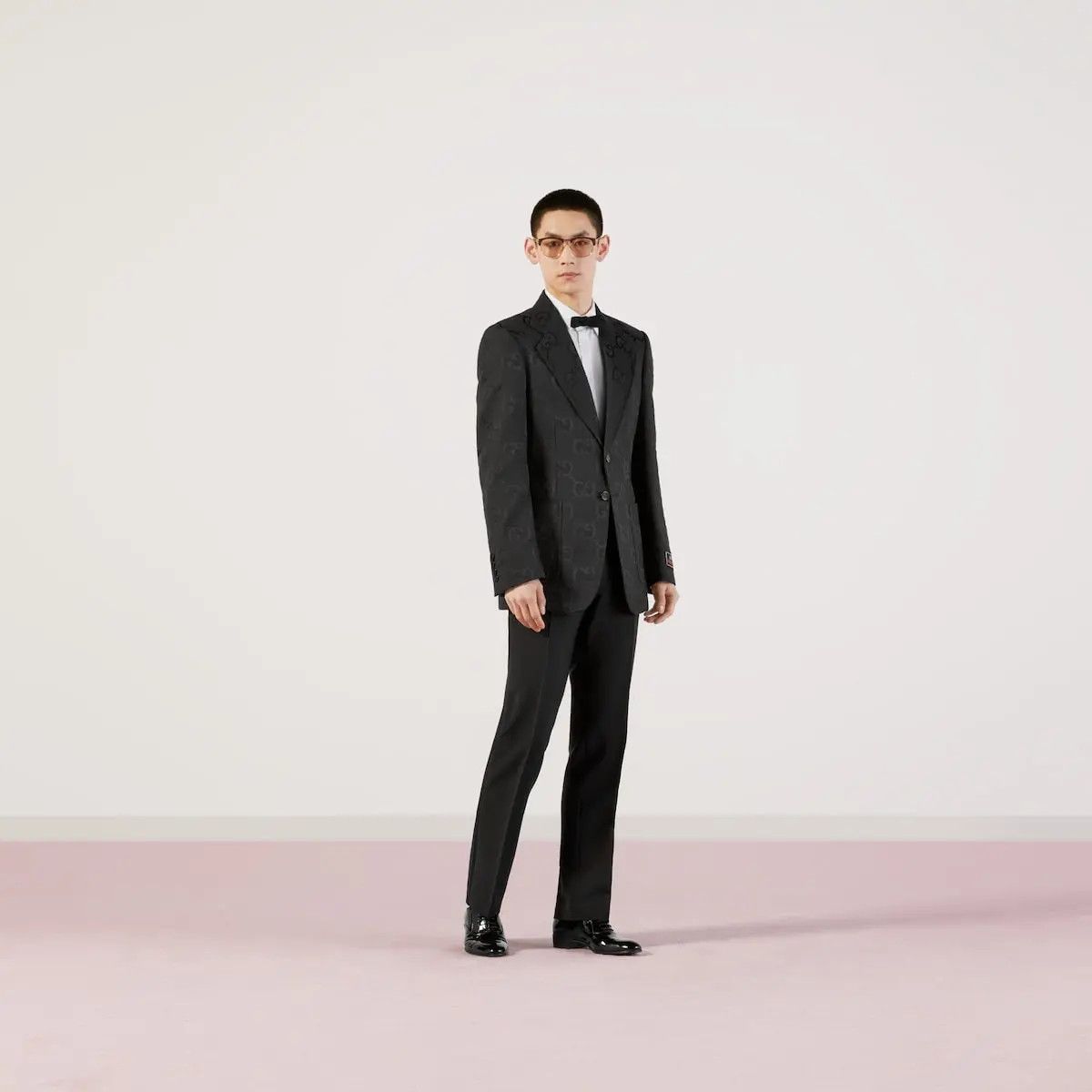 Gucci o1s1wg110725 Jumbo GG Canvas Jacket in Black Size US XXL / EU 58 / 5 - 2 Thumbnail