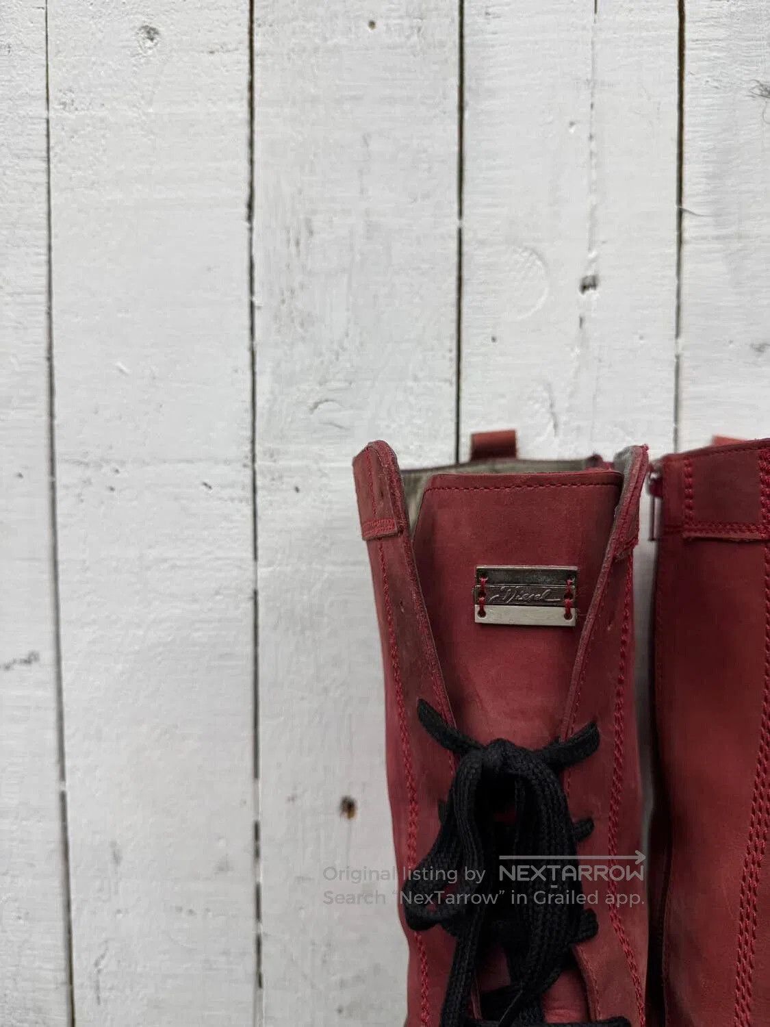 Diesel Diesel Vintage Red Boots. Size US 7 / EU 40 - 3 Thumbnail