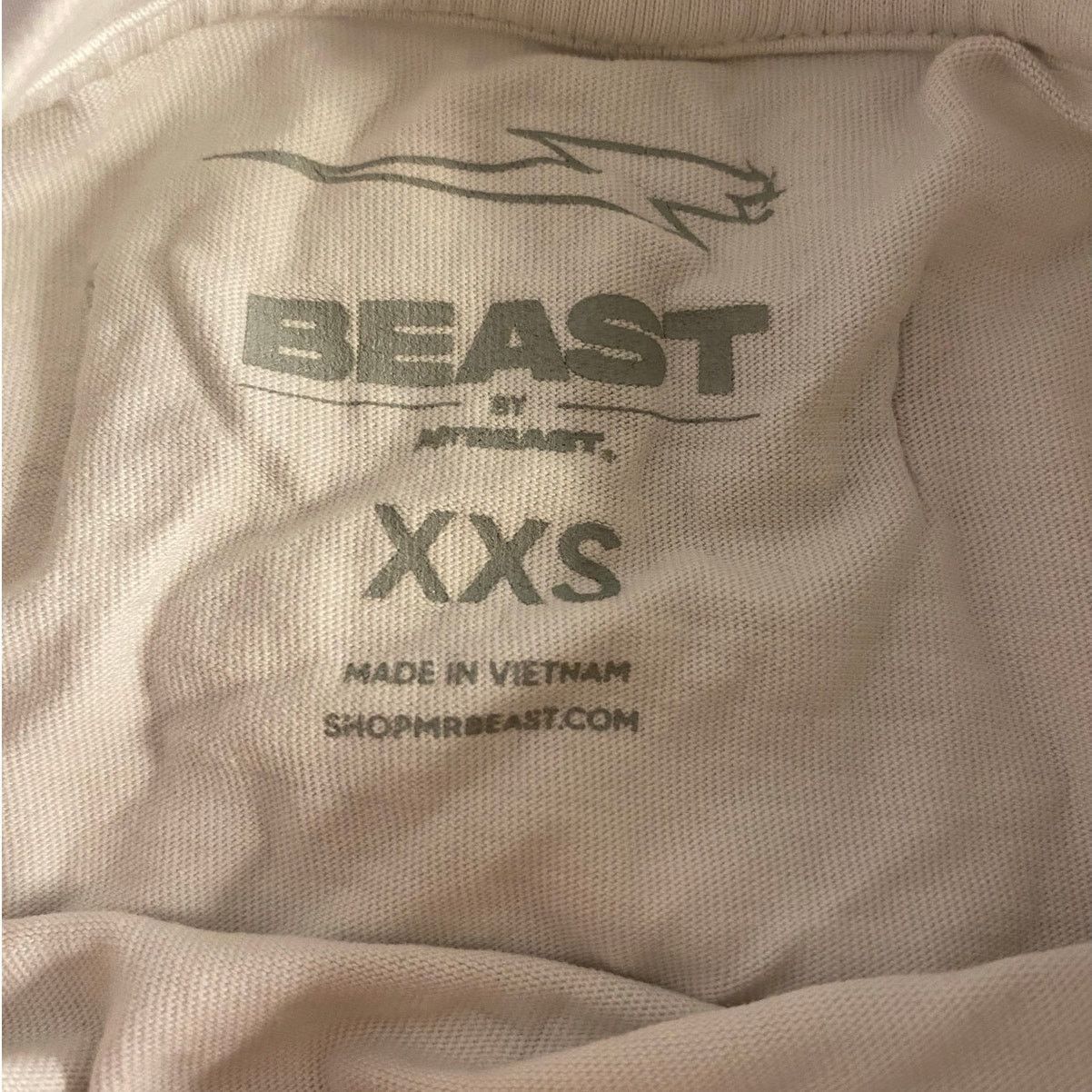Other Streetwear Graphic Money Roll Tee Beige MrBeast Official XXS Size US XXS / EU 40 - 3 Thumbnail