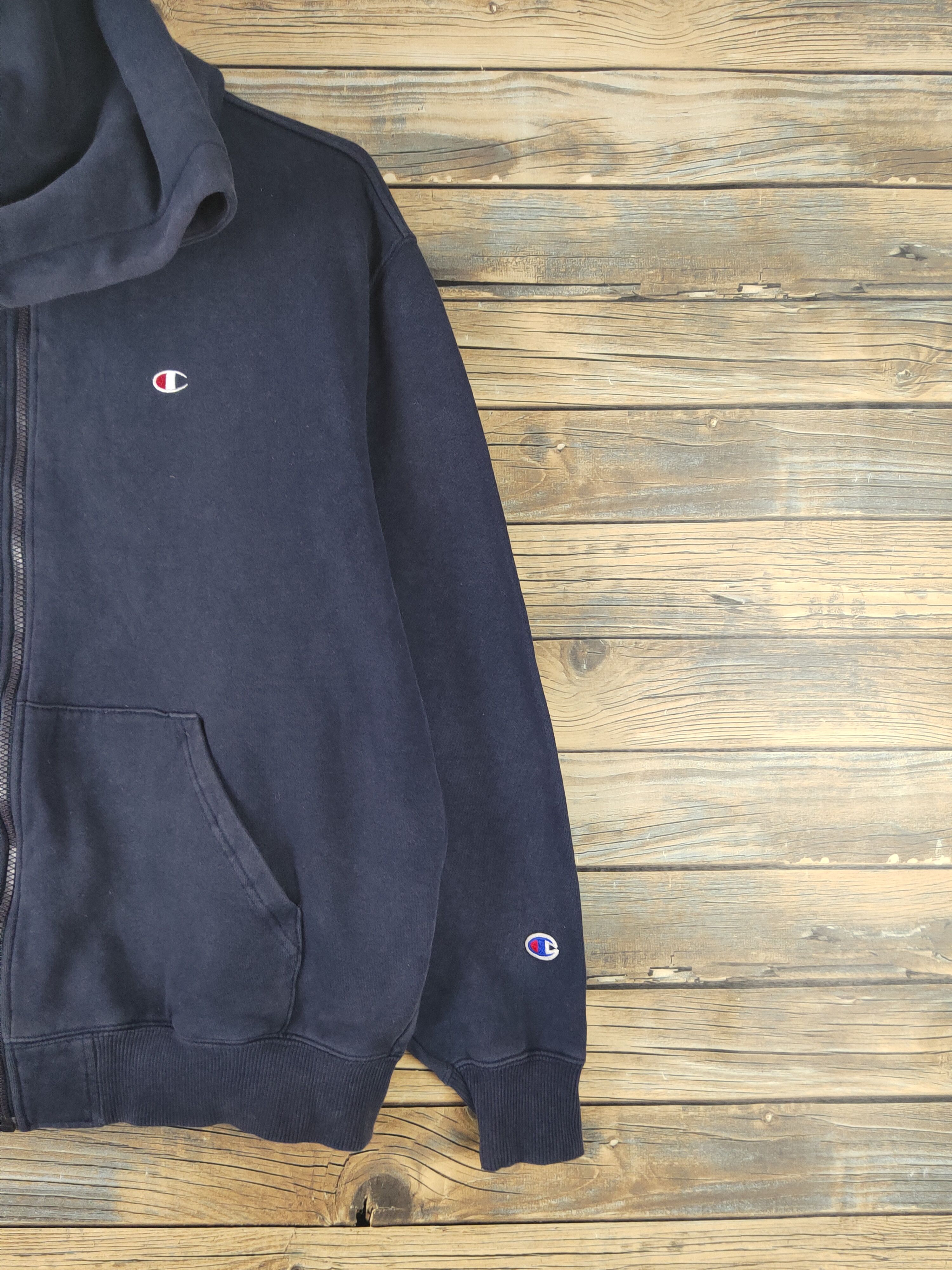 Champion DL Champion Navy Hoodie Sweaters #1674 Size US L / EU 52-54 / 3 - 6 Thumbnail