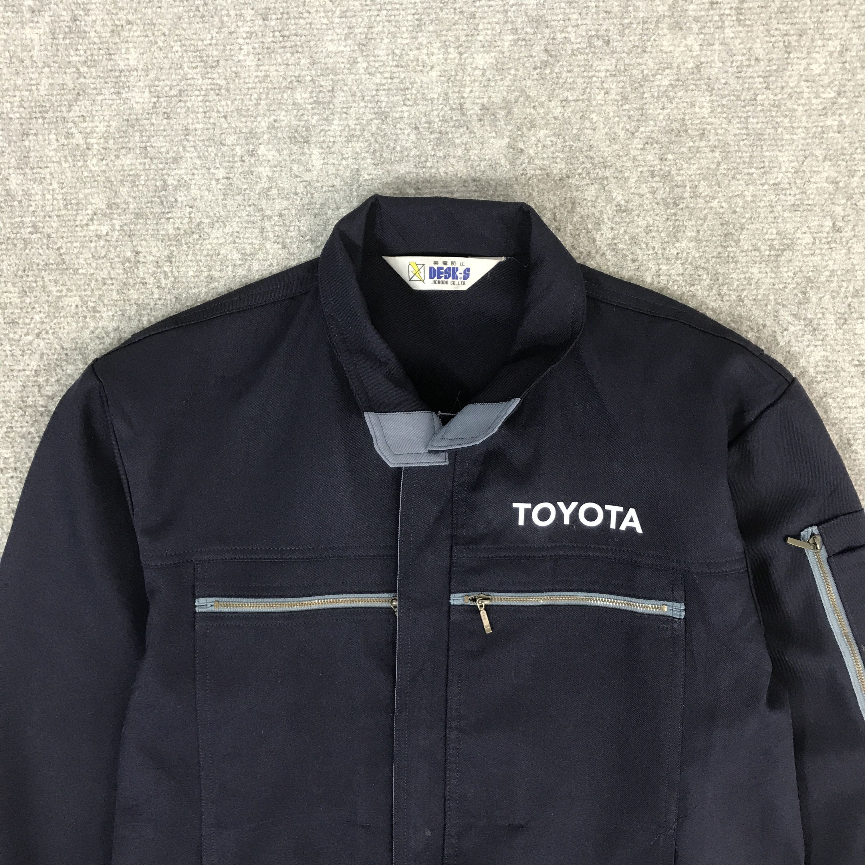 Japanese Brand TOYOTA RACING TEAM NAVY CUSTOM JACKET K64B17 Size US M / EU 48-50 / 2 - 3 Thumbnail