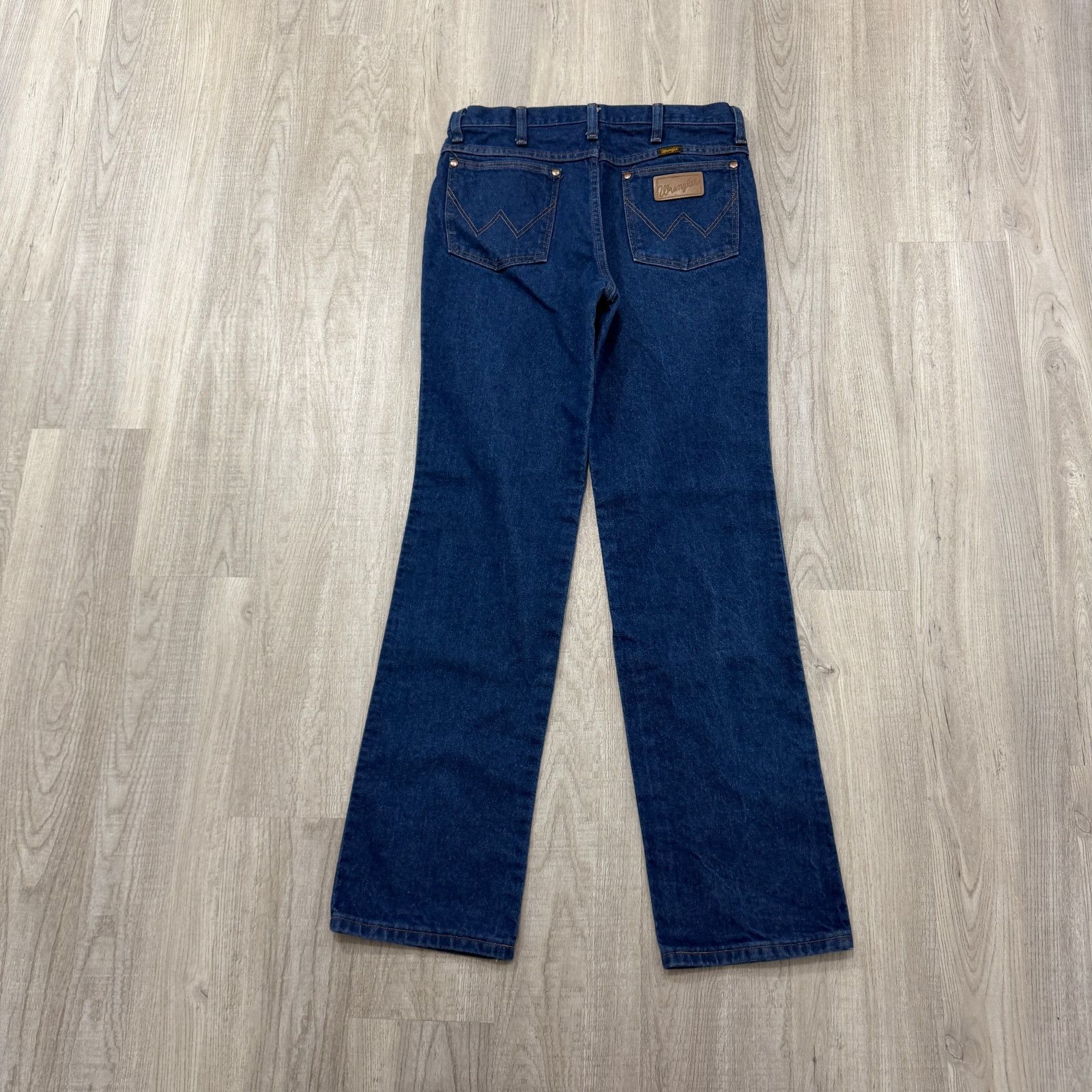 Wrangler Vintage Wrangler Cowboy Cut Slim Fit Jeans Men's 31x32 Blue Size US 31 - 7 Thumbnail