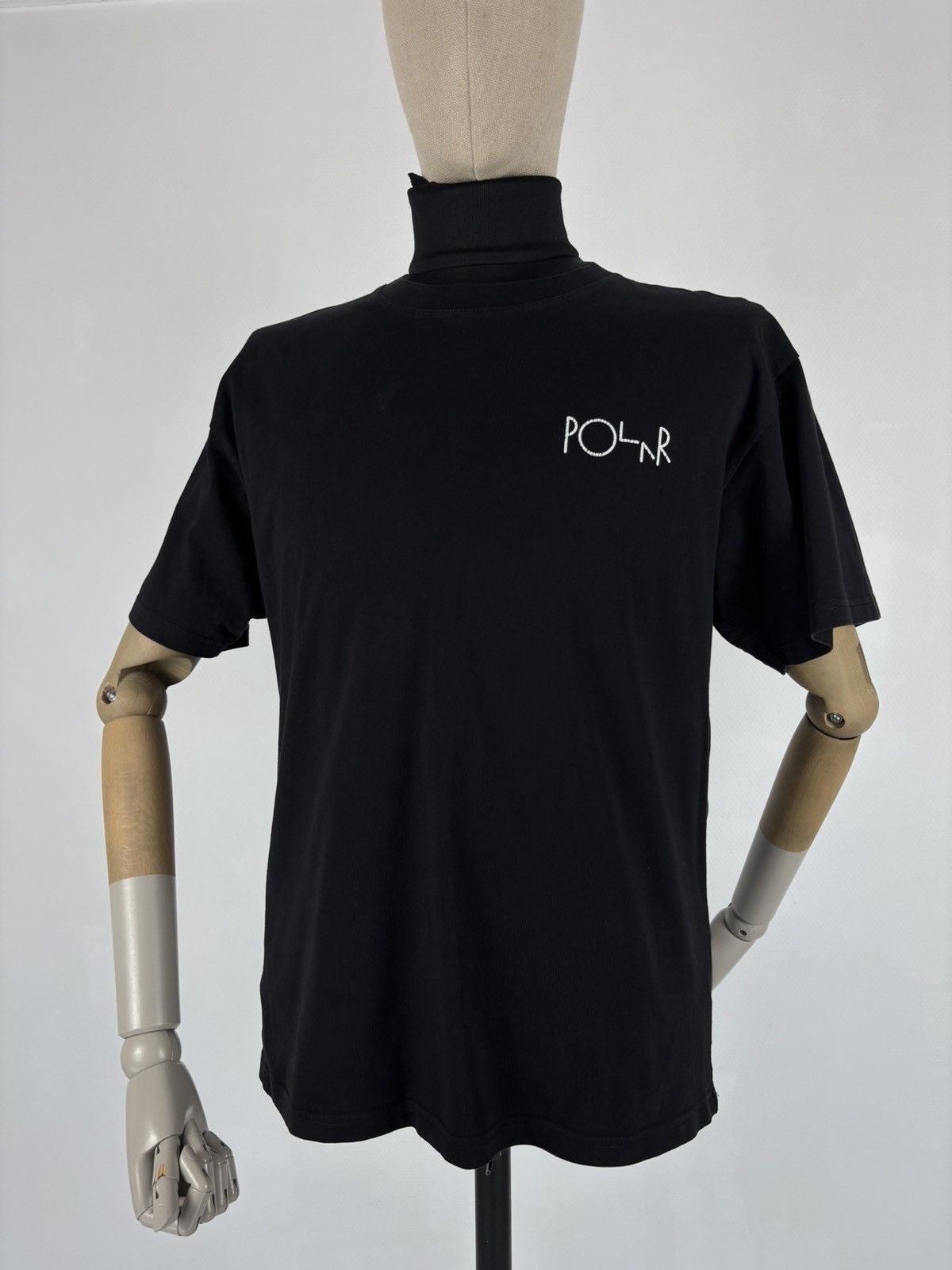 Polar Skate Co. Men's Polar Stroke Big Logo Black Print Short Sleeve T-Shirt Size US M / EU 48-50 / 2 - 8 Thumbnail