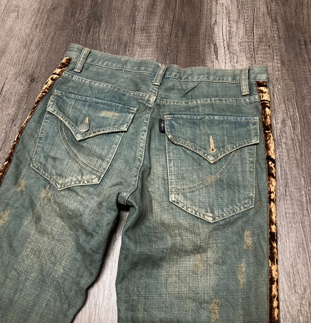 If Six Was Nine × Japanese Brand × Vintage Japanese Brand Traverse Distressed denim Jeans Size 30" / US 8 / IT 44 - 7 Thumbnail