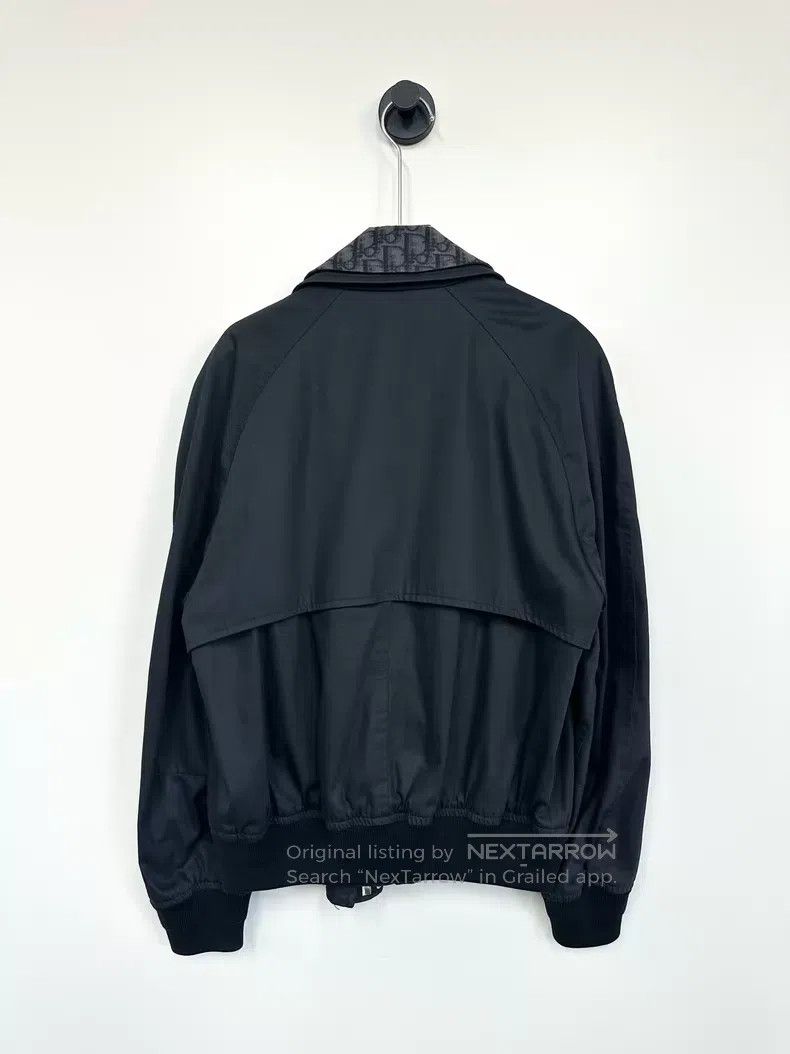 Dior Dior Black lapel old flower logo zipper jacket Size US XS / EU 42 / 0 - 2 Thumbnail