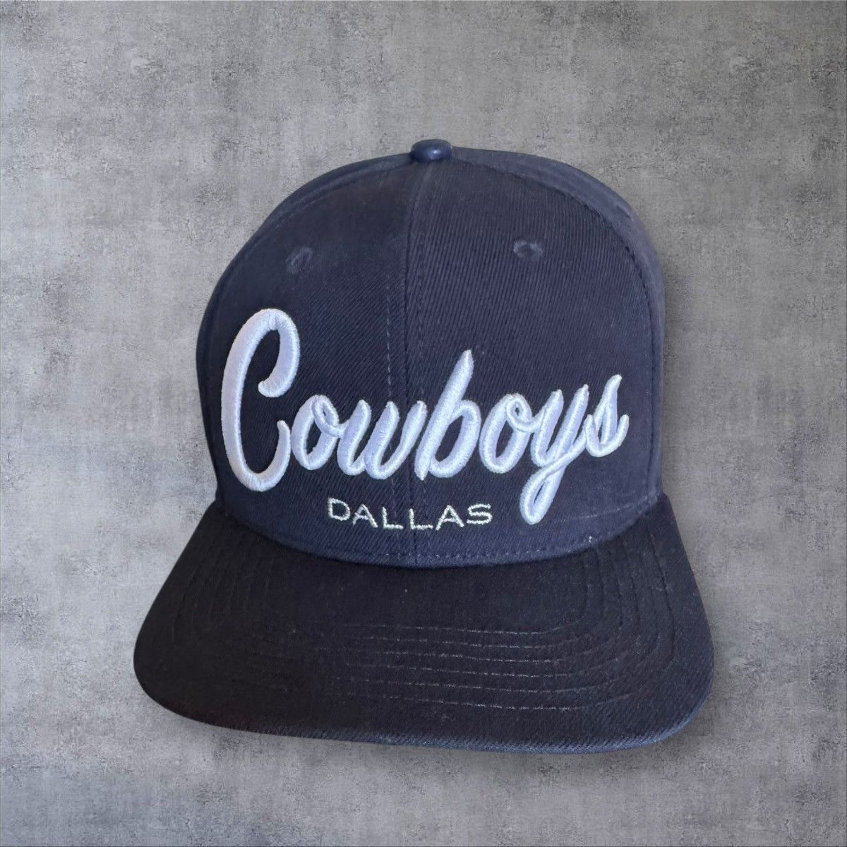 NFL Vintage Super Bowl XXVII Dallas Cowboys Snapback Navy Blue Size ONE SIZE - 10 Thumbnail