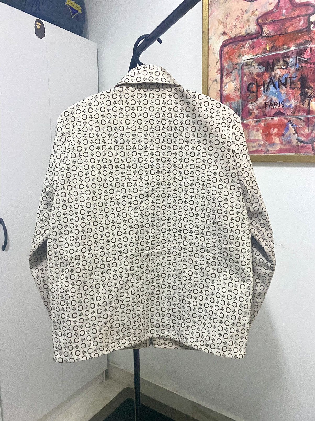 Celine Authentic Celine Macadam Zipper Jacket Size US M / EU 48-50 / 2 - 8 Thumbnail