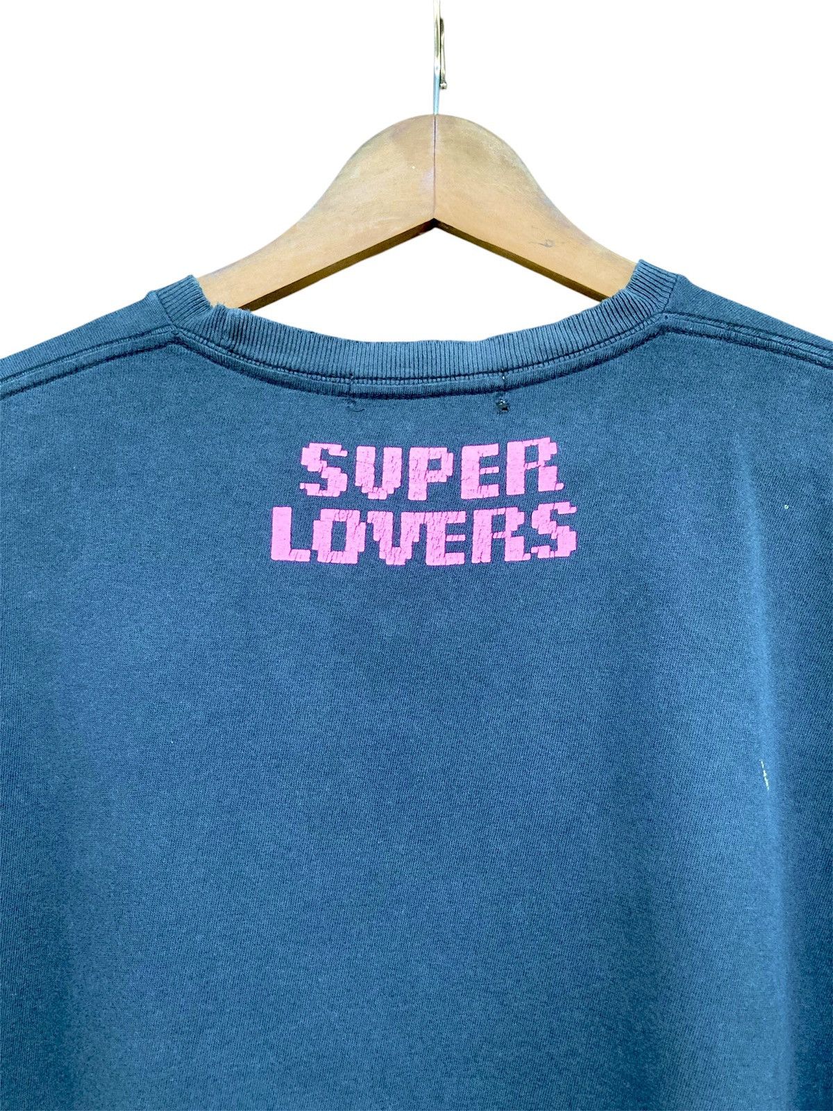 Japanese Brand Super Lovers Big Logo Size US L / EU 52-54 / 3 - 2 Thumbnail