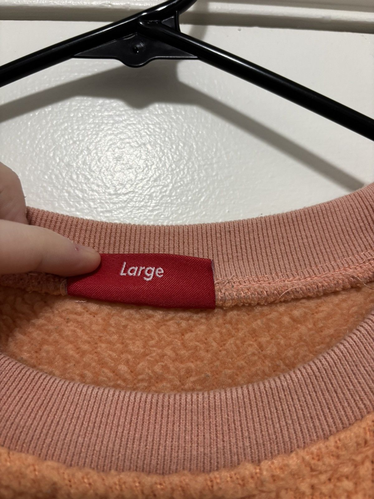 Supreme Supreme Polartec Fleece Crewneck Sweatshirt Size US L / EU 52-54 / 3 - 4 Thumbnail