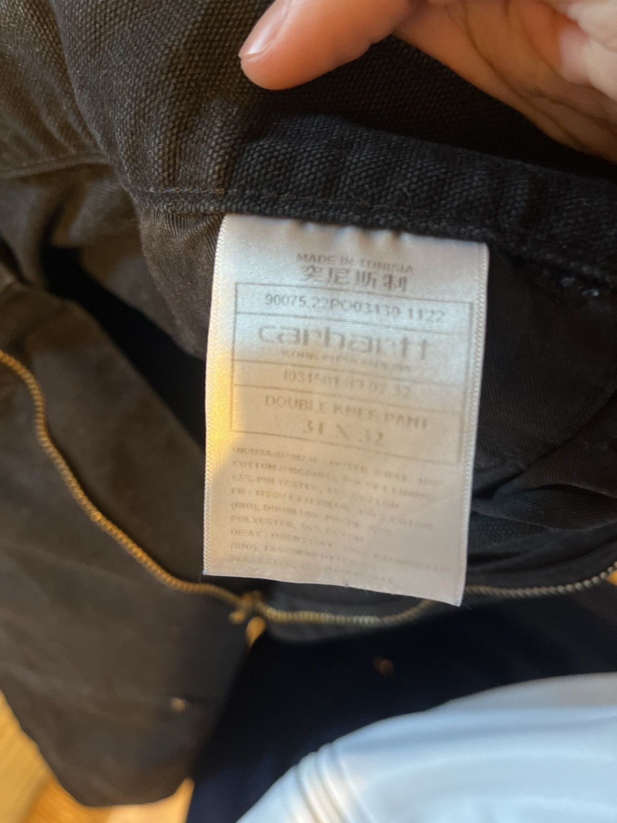 Carhartt Wip Double knee heavy jeans Size US 31 - 2 Thumbnail