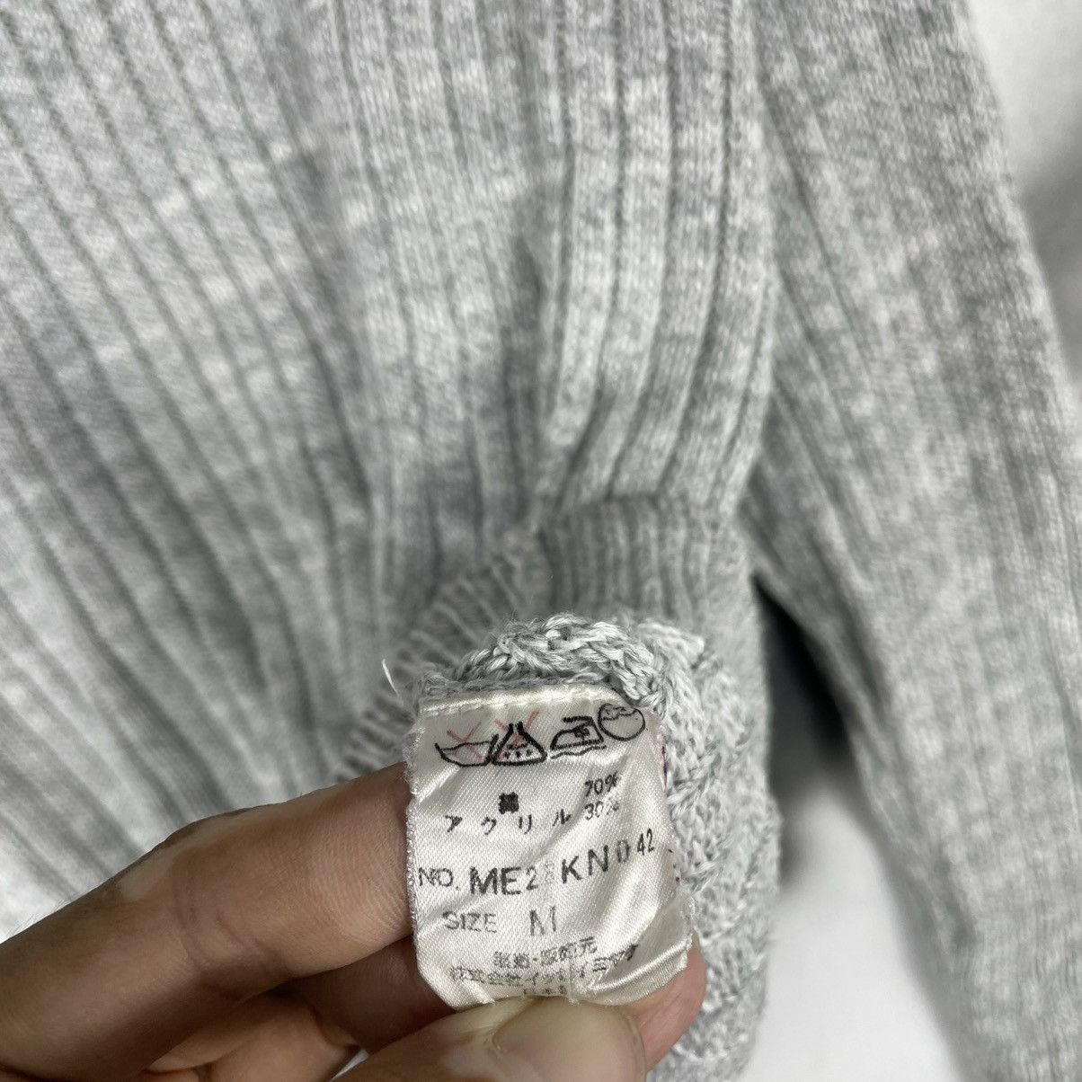 Issey Miyake Issey Miyaki Pleated Plain Knitwear Size US M / EU 48-50 / 2 - 7 Thumbnail