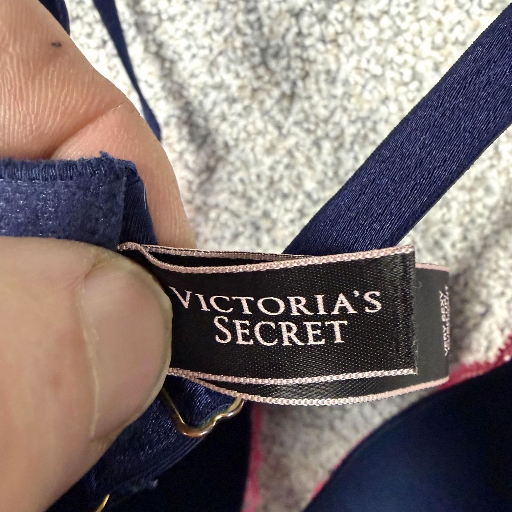 Victoria's Secret Victoria's Secret Very Sexy Push Up Bra 36D Pink Lace Underwire Padded Coquette Womens Bra Size ONE SIZE - 6 Thumbnail