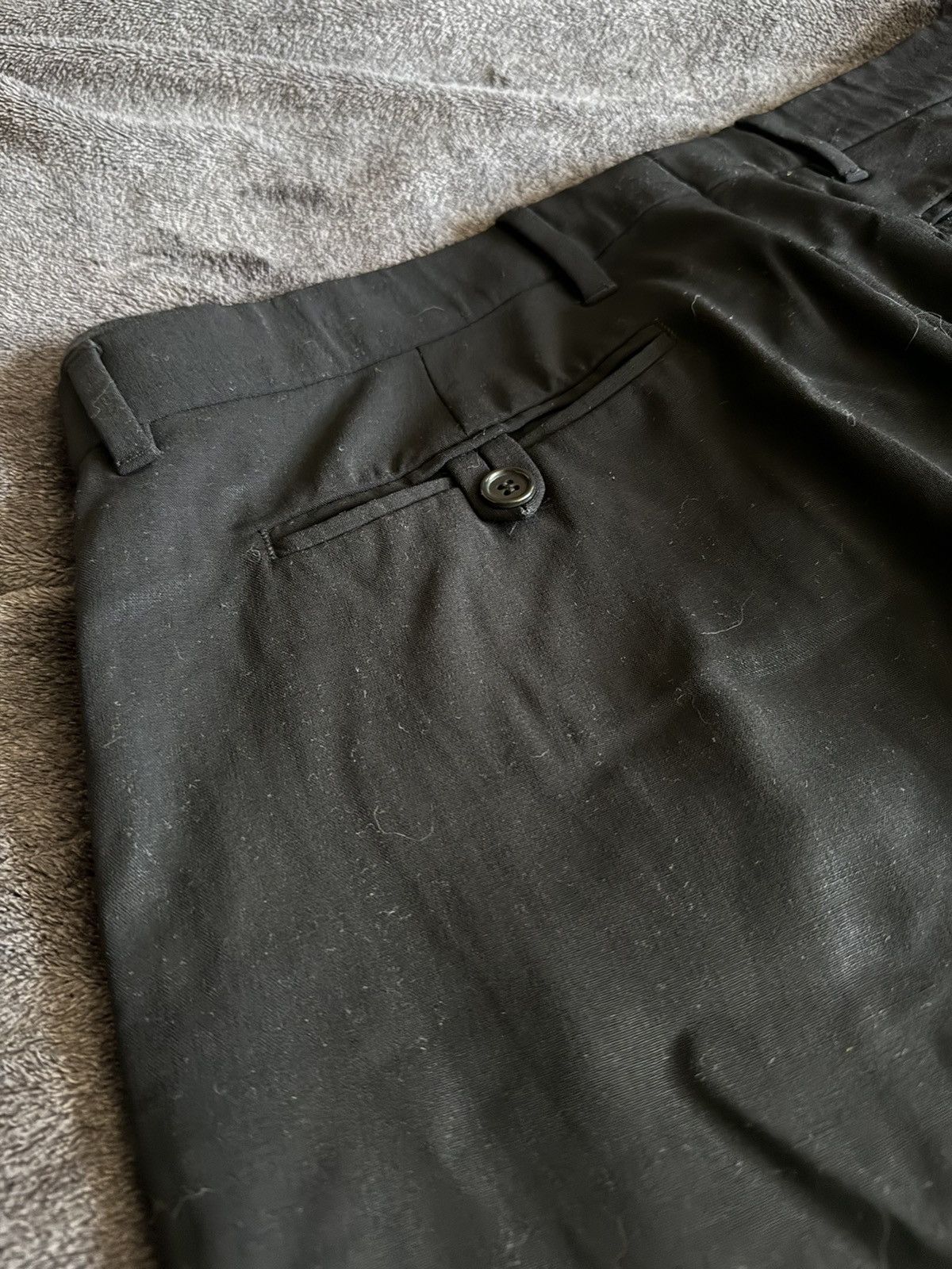 Helmut Lang Vintage 2000s Helmut Lang Straight Wool Suit Pants Size 30" / US 8 / IT 44 - 15 Thumbnail