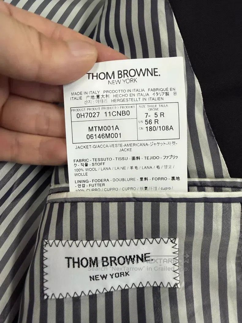 Thom Browne Thom Browne Black Jacket Size 38L - 5 Thumbnail