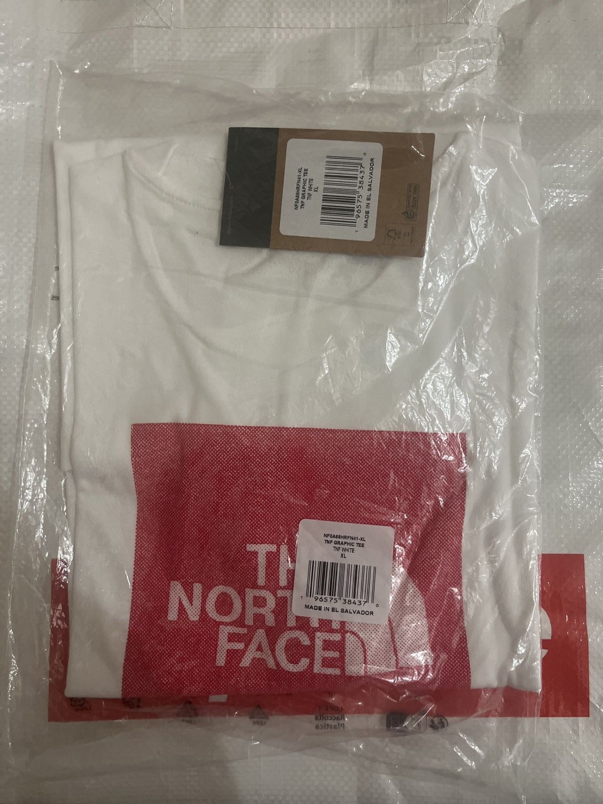 The North Face Supreme The North face white short sleeve tee SS24 