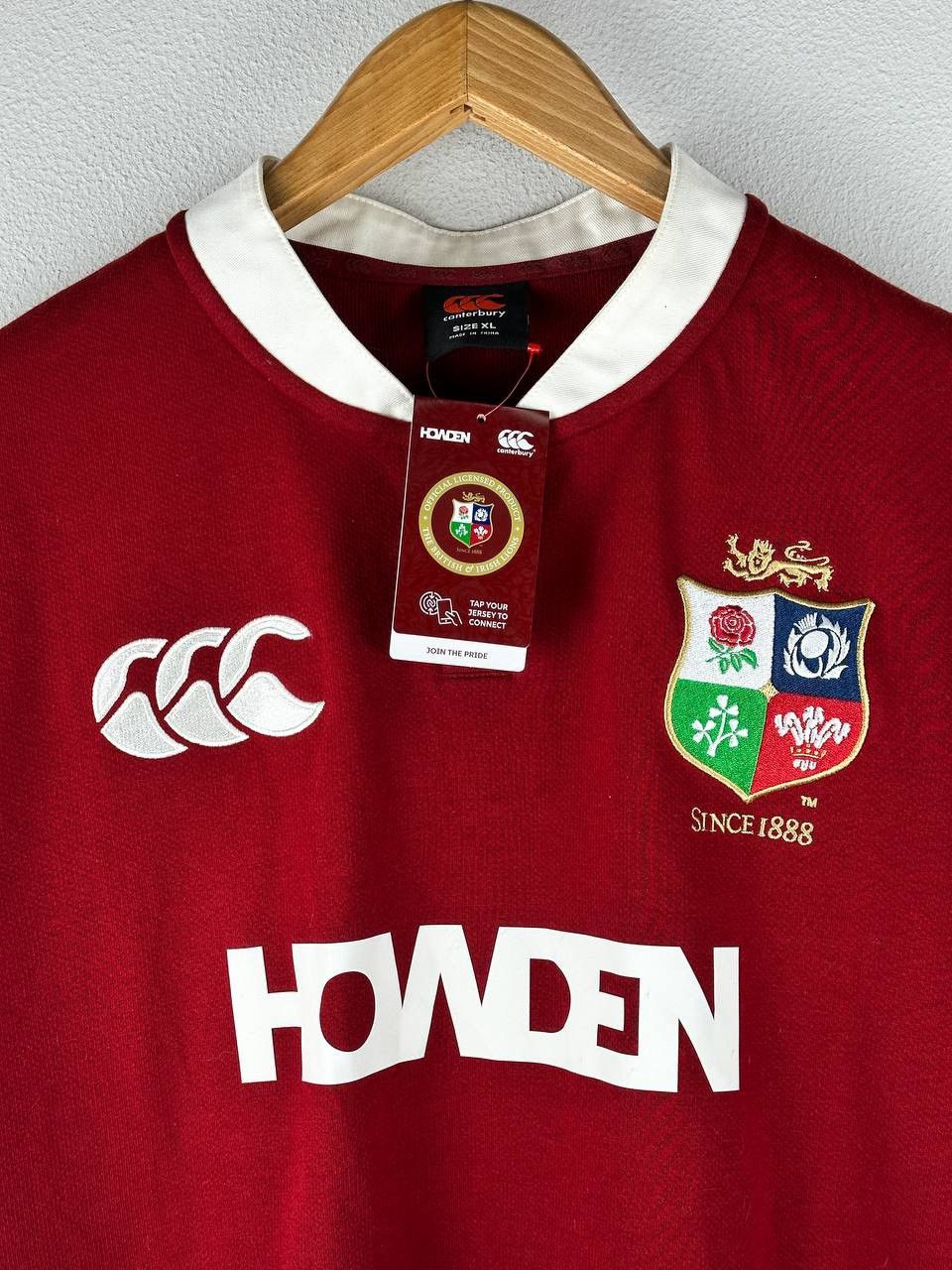 Canterbury of New Zealand British Irish Lions Rugbu Size US XL / EU 56 / 4 - 3 Thumbnail