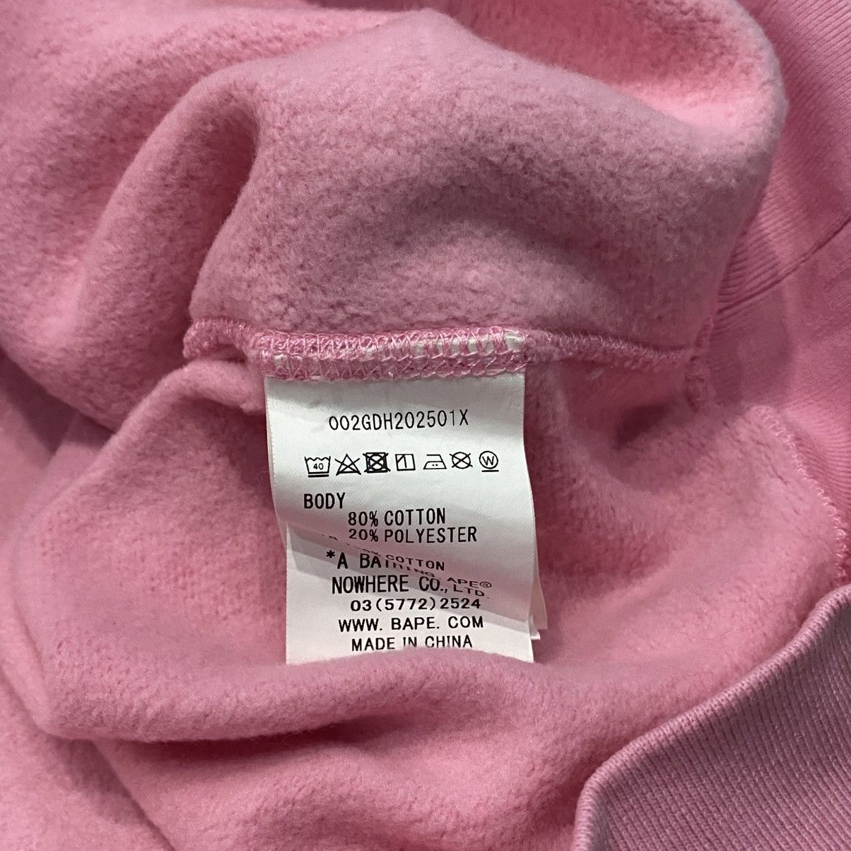 Bape Baby Milo College Logo Pink Hoodie Size S / US 4 / IT 40 - 5 Thumbnail