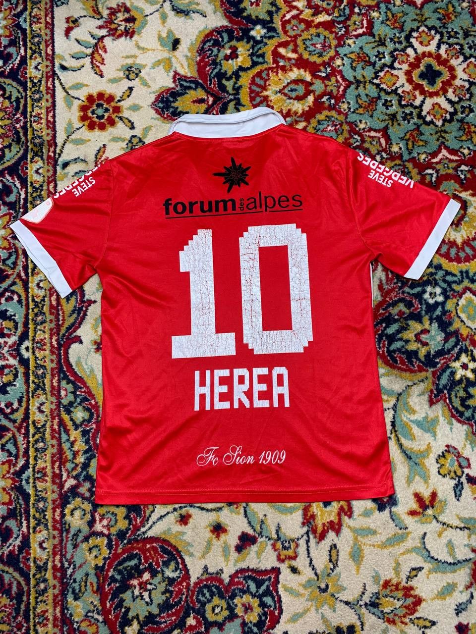 Errea Fc Sion 2013-2014 Away Football Jersey Errea Shirt Size M Size US S / EU 44-46 / 1 - 6 Thumbnail
