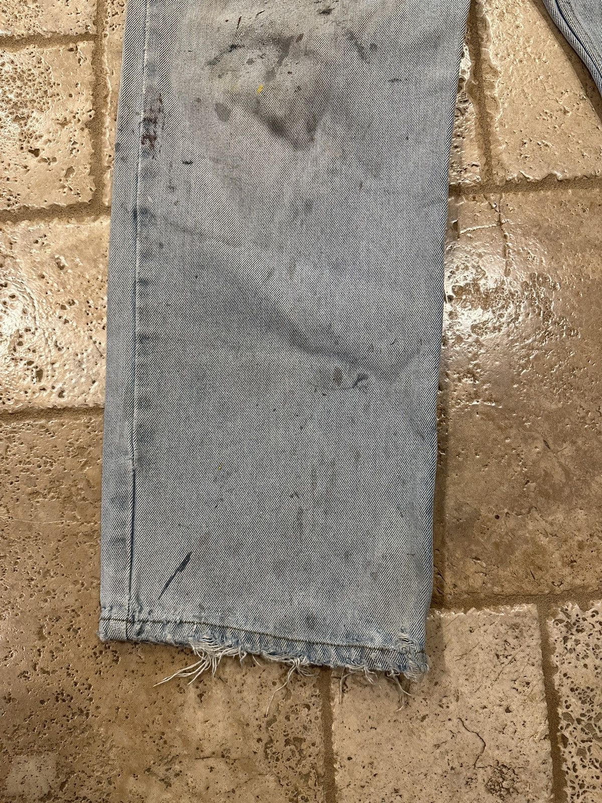 Levi's Vintage Clothing Vintage Relaxed Painter Thrashed Distressed Blue Denim Jeans Size US 36 / EU 52 - 5 Thumbnail