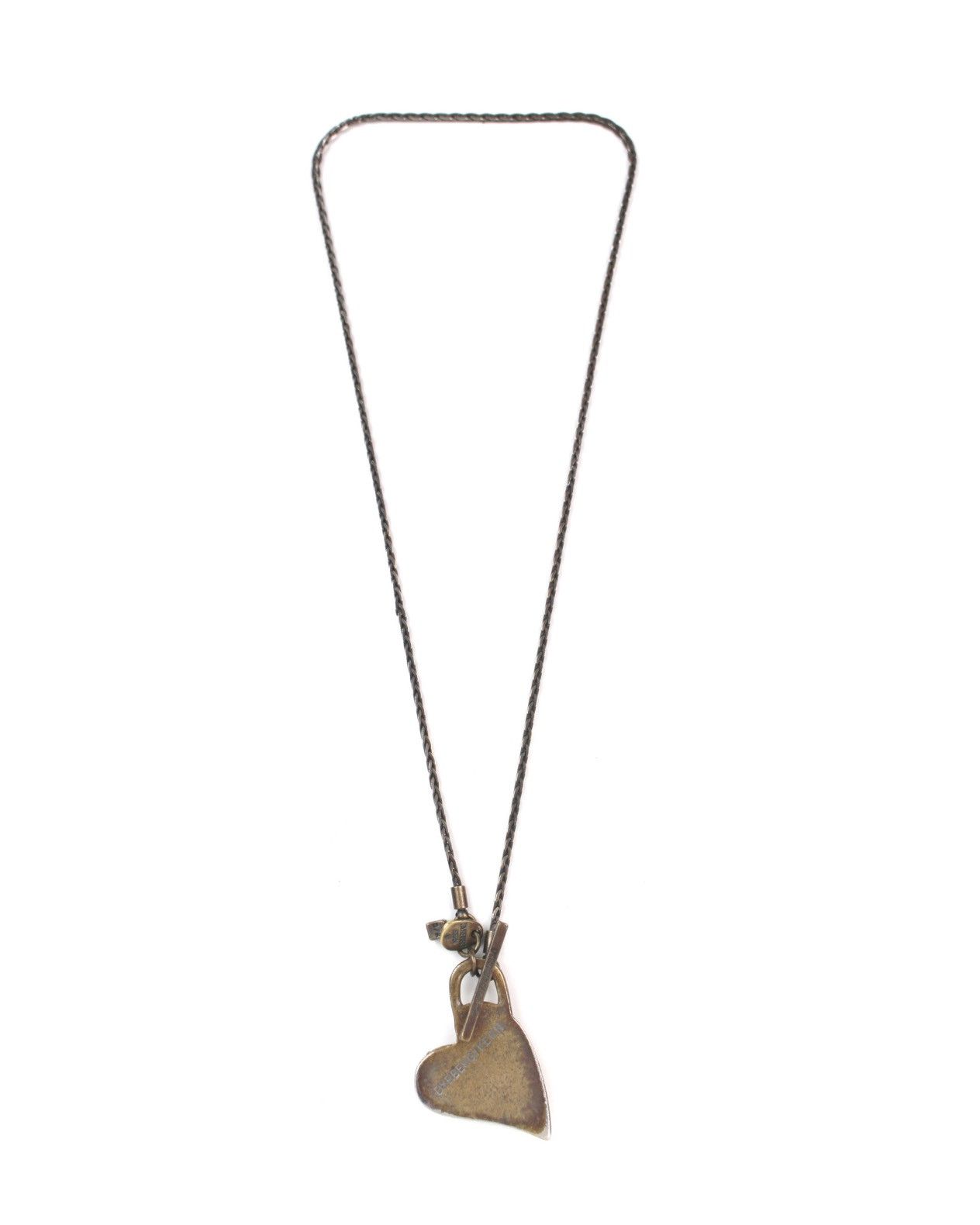 Hysteric Glamour DYRBERG/KERN CRYSTAL HEART PENDANT ROPE NECKLACE Size ONE SIZE - 5 Thumbnail